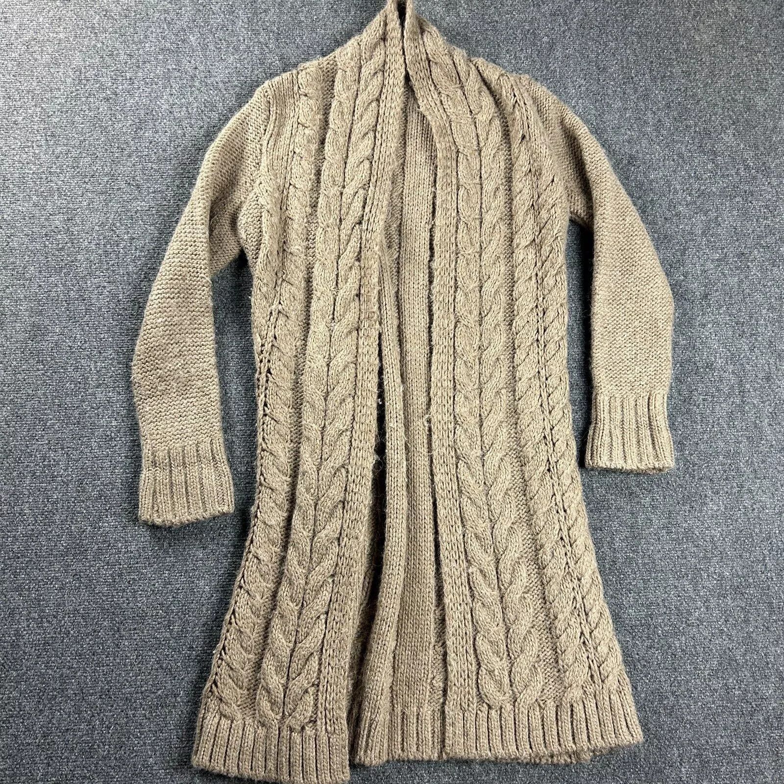 Vince Camuto Vince Camuto Cardigan Womens Small Knit Open Front Alpaca Size S / US 4 / IT 40 - 1 Thumbnail