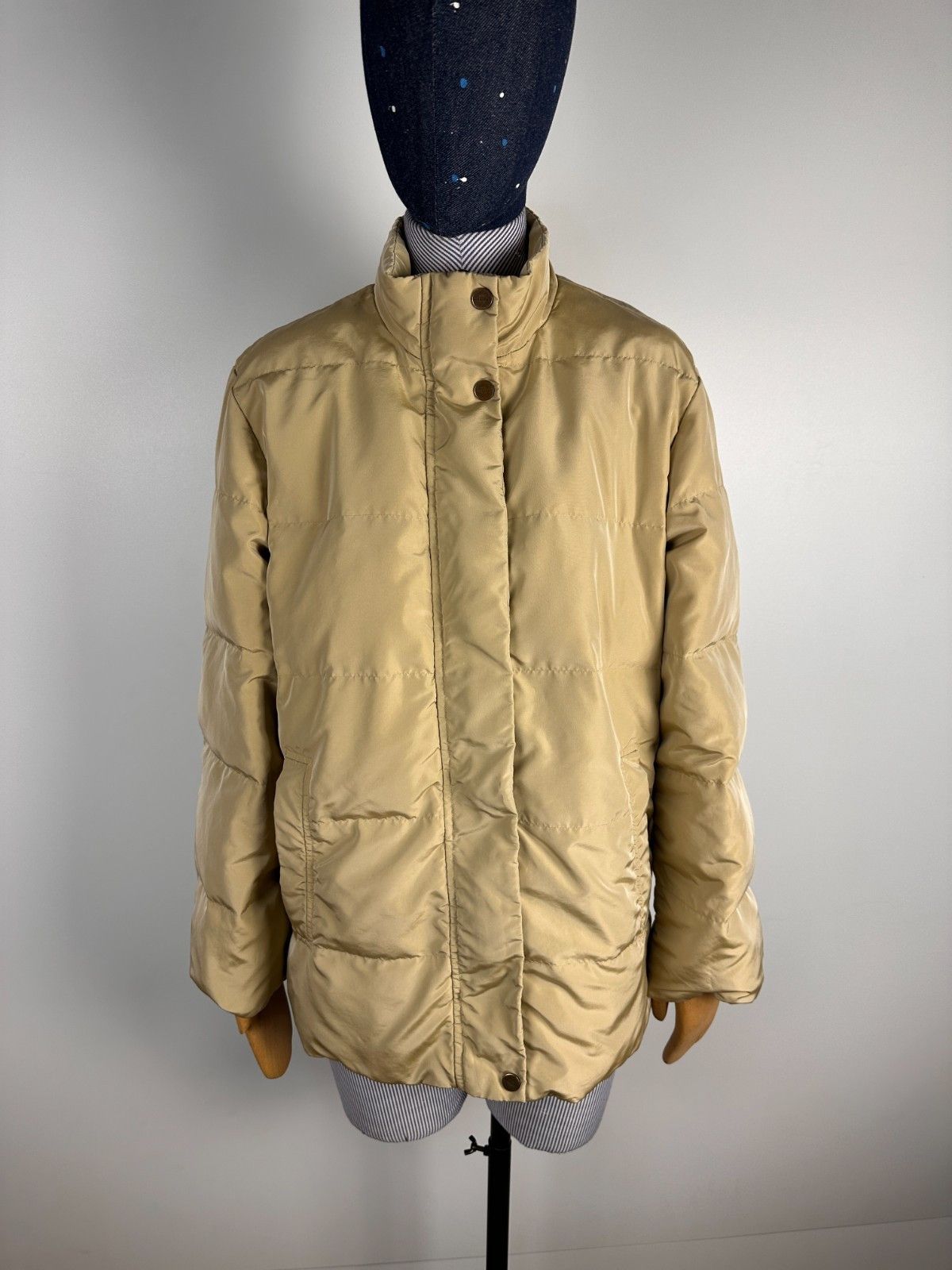Max Mara Max Mara Down Puffer Jacket Gold Size US8 FR38 Size M / US 6-8 / IT 42-44 - 1 Thumbnail