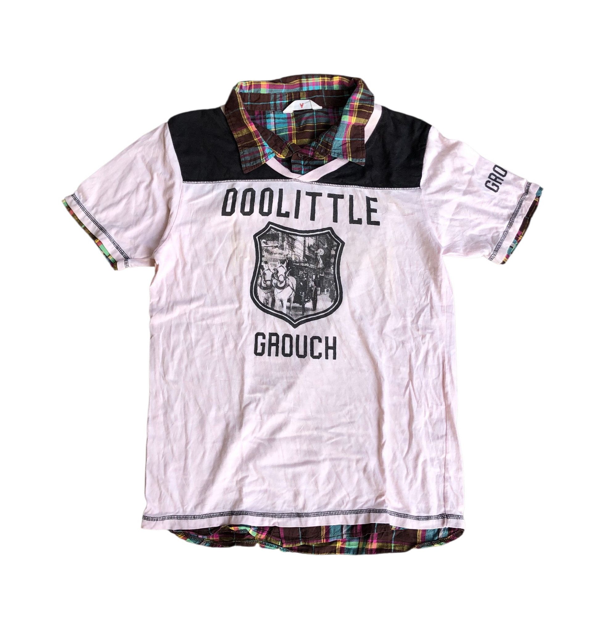 If Six Was Nine 2000s Double Layer Collar Quash Vkei Style Y2k Size US L / EU 52-54 / 3 - 1 Thumbnail
