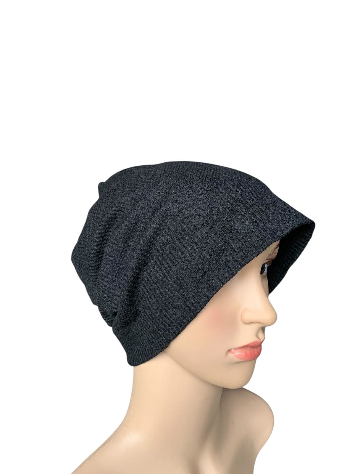 Japanese Brand Crochet Big Knit Bondage Beanie Hat Japanese Style Size ONE SIZE - 7 Thumbnail