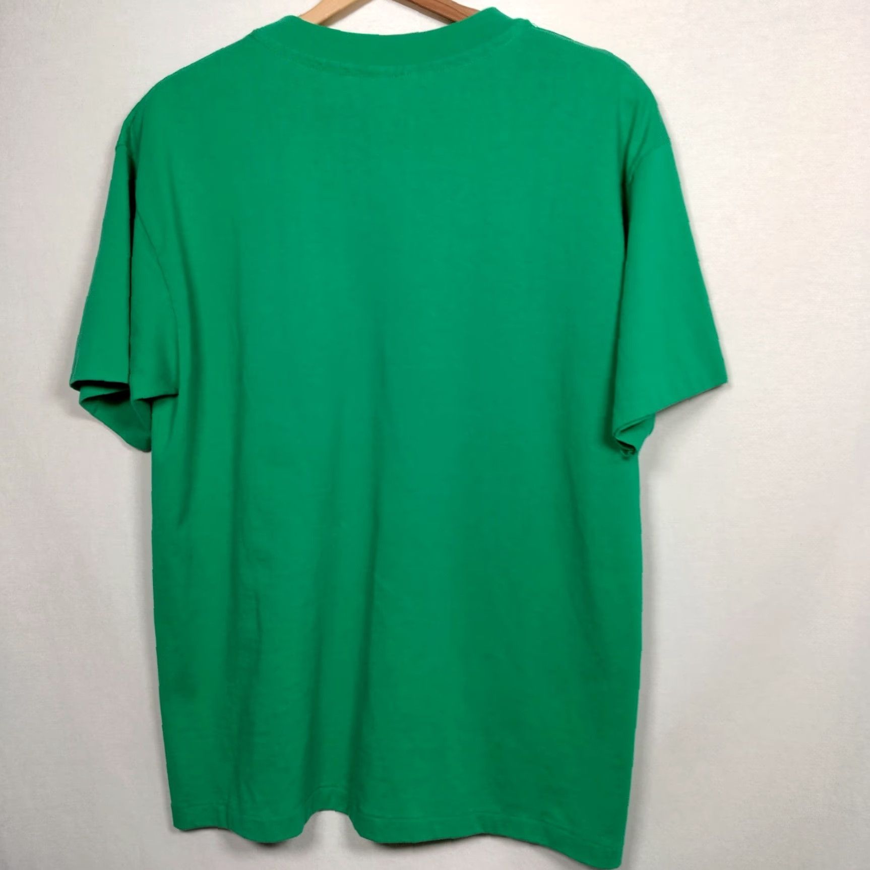 Hanes VINTAGE Hanes 4H Club T Shirt Large L Barbour County West Virginia Farm Single Stitch Men Green Cotton Polyester Short Sleeve Crew Neck Size US L / EU 52-54 / 3 - 4 Thumbnail