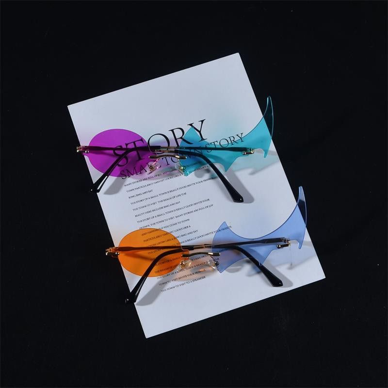 Electric Visual Modern Street ins style custom avant-garde sunglasses Size ONE SIZE - 4 Thumbnail