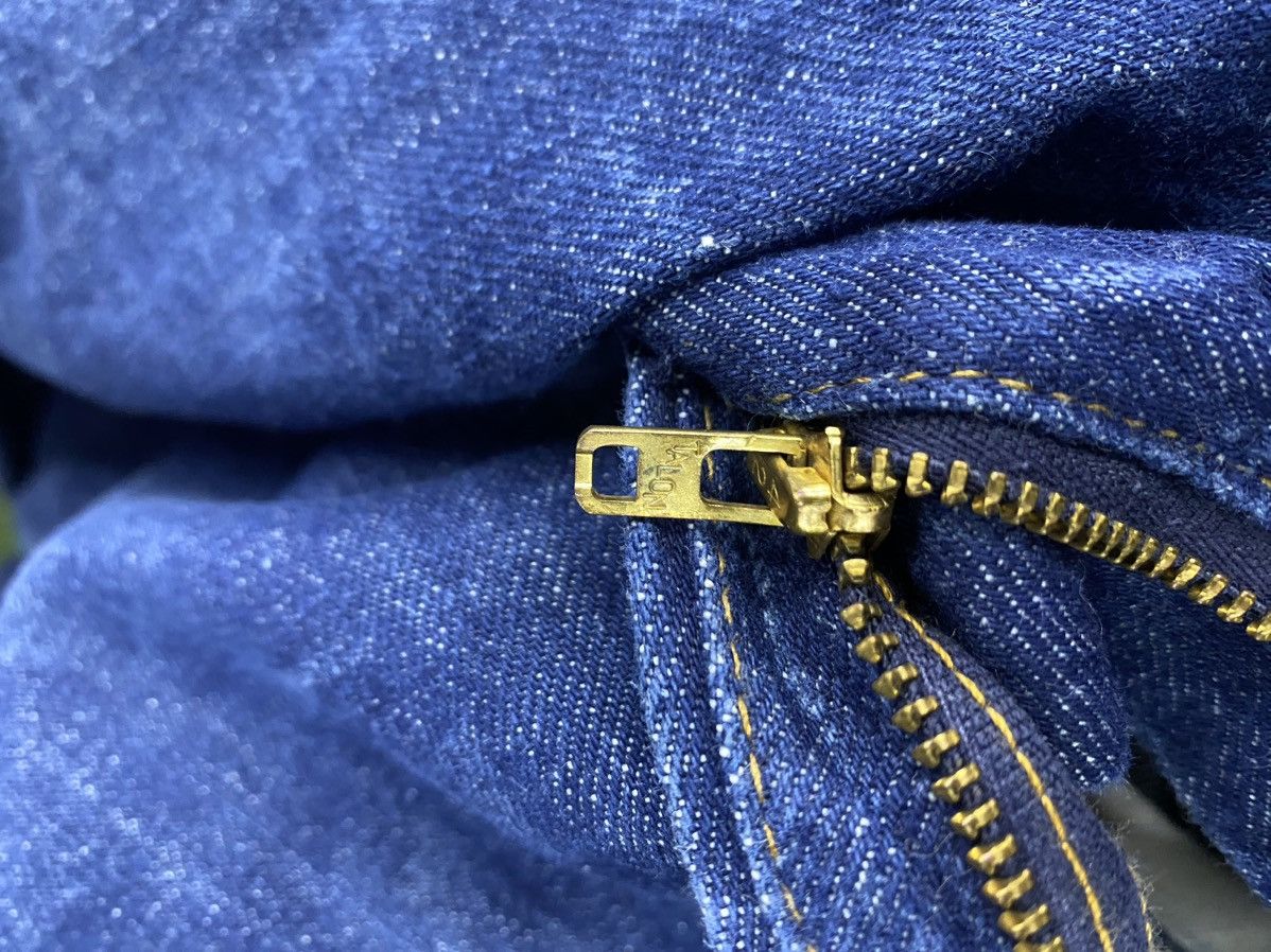 Levi's × Levi's Vintage Clothing P780 RARE! VTG LEVI'S NO.8 TALON ZIP FLARED JEANS Size US 29 - 11 Thumbnail