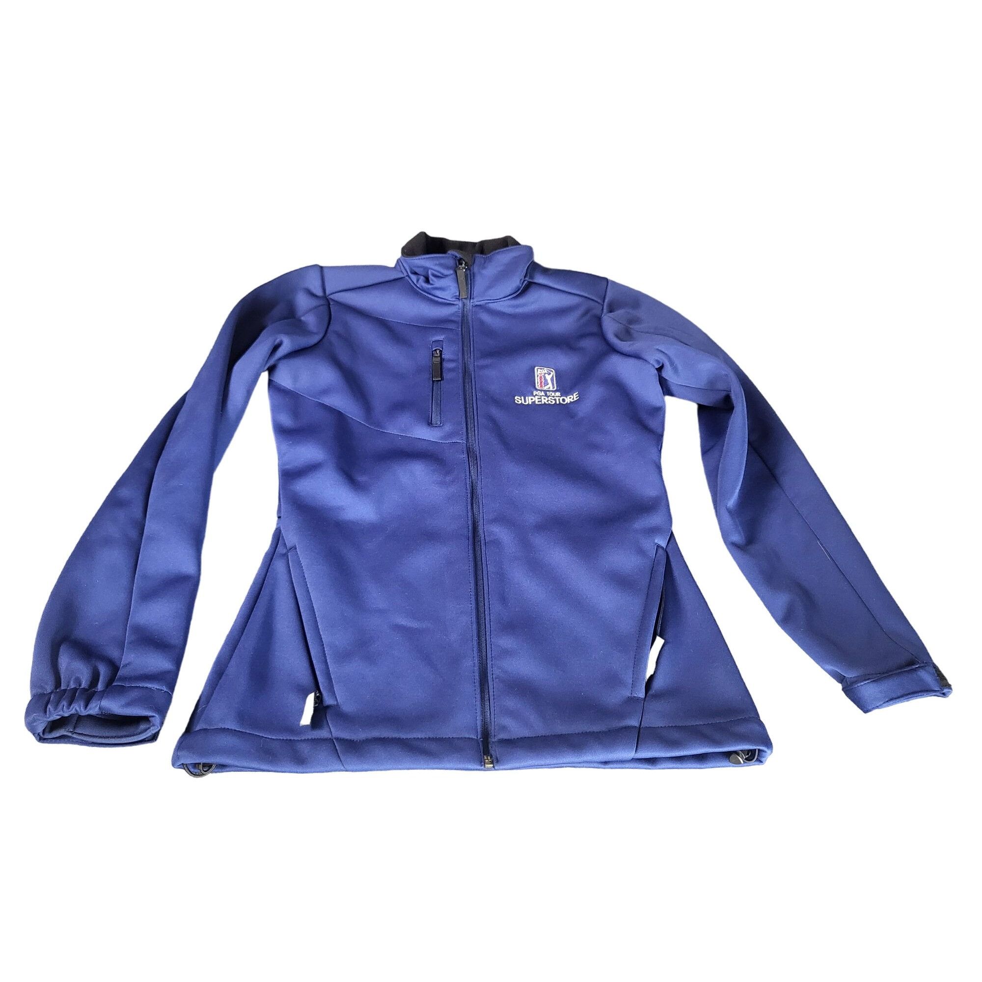 Antigua PGA Tour Superstore Lightweight Jacket Women Sz S Blue Cold Size S / US 4 / IT 40 - 1 Thumbnail