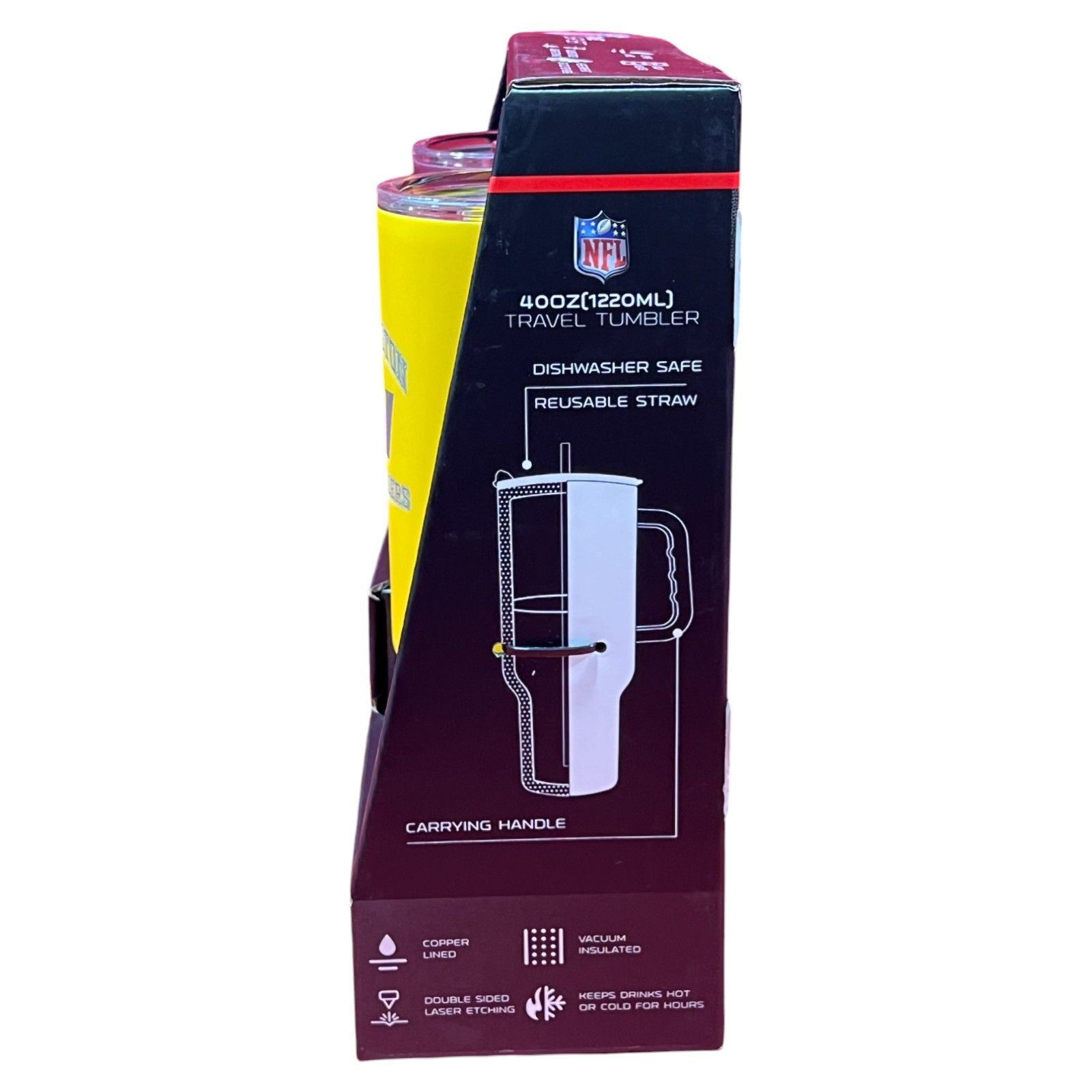 Other NFL - Logo Brands - Travel Tumblers Set (2 Pk) - 24oz (720 m Size ONE SIZE - 13 Thumbnail