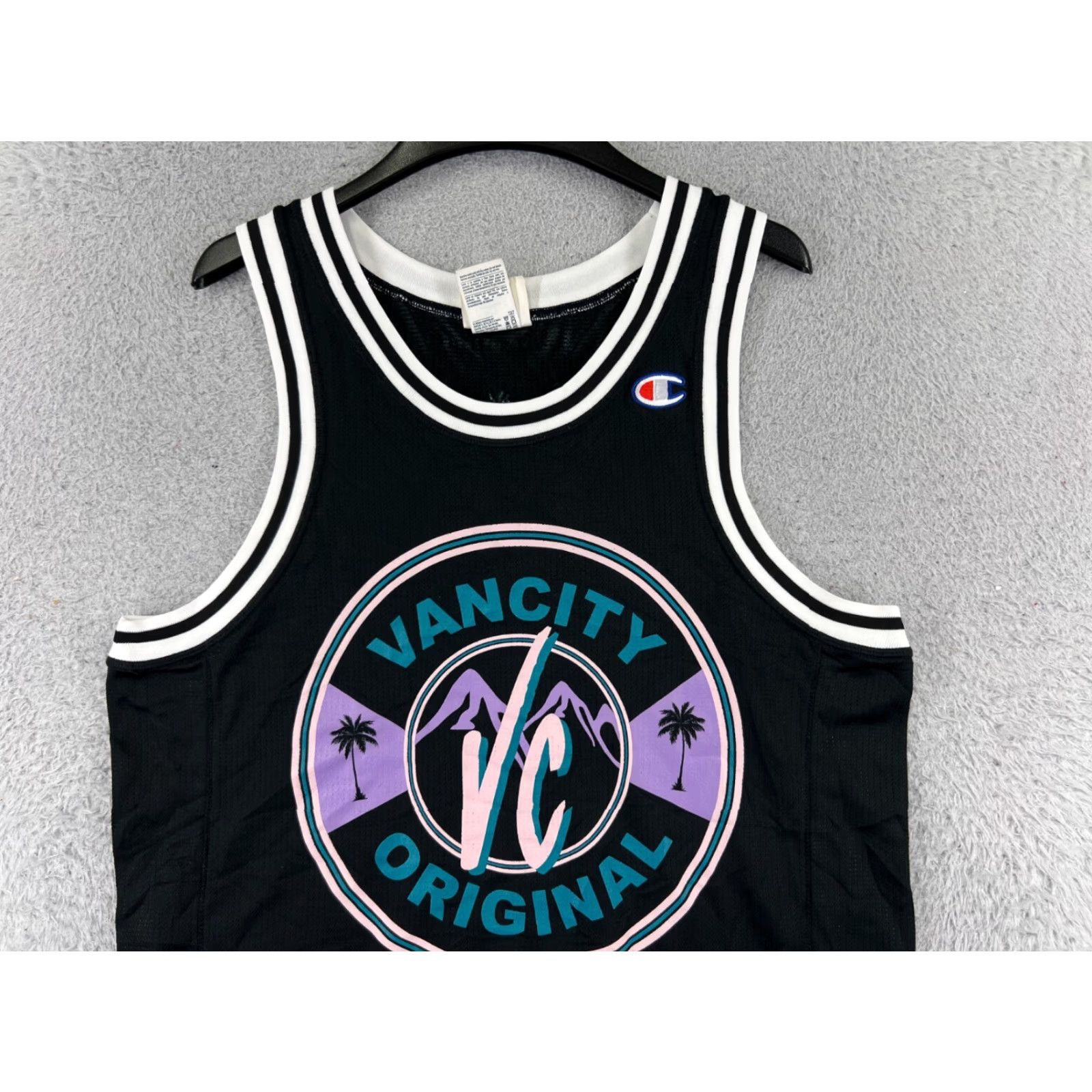 Champion Vancity Original Shirt Champion Jersey Adult Medium Black 100% Polyester Tank Size US M / EU 48-50 / 2 - 7 Thumbnail