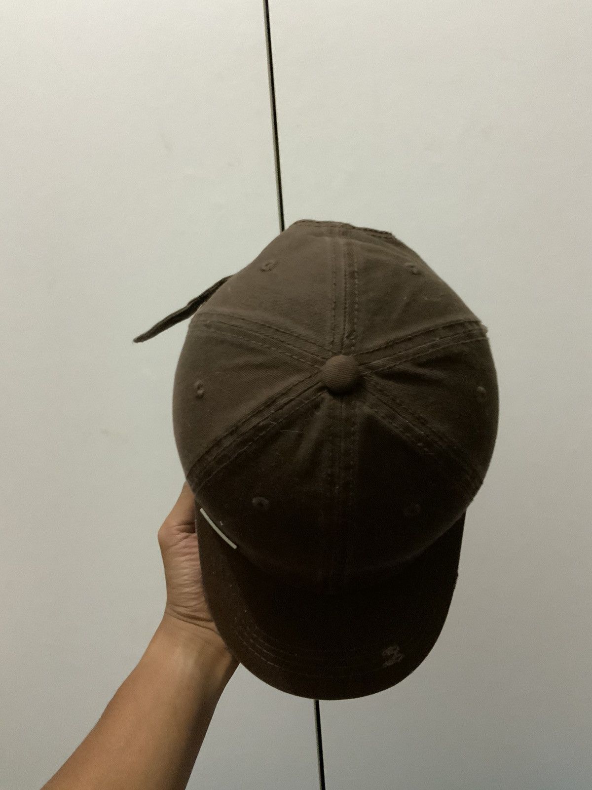 Japanese Brand Wild Turkey Bourbon Distressed Brown Archive Hat Size ONE SIZE - 6 Thumbnail