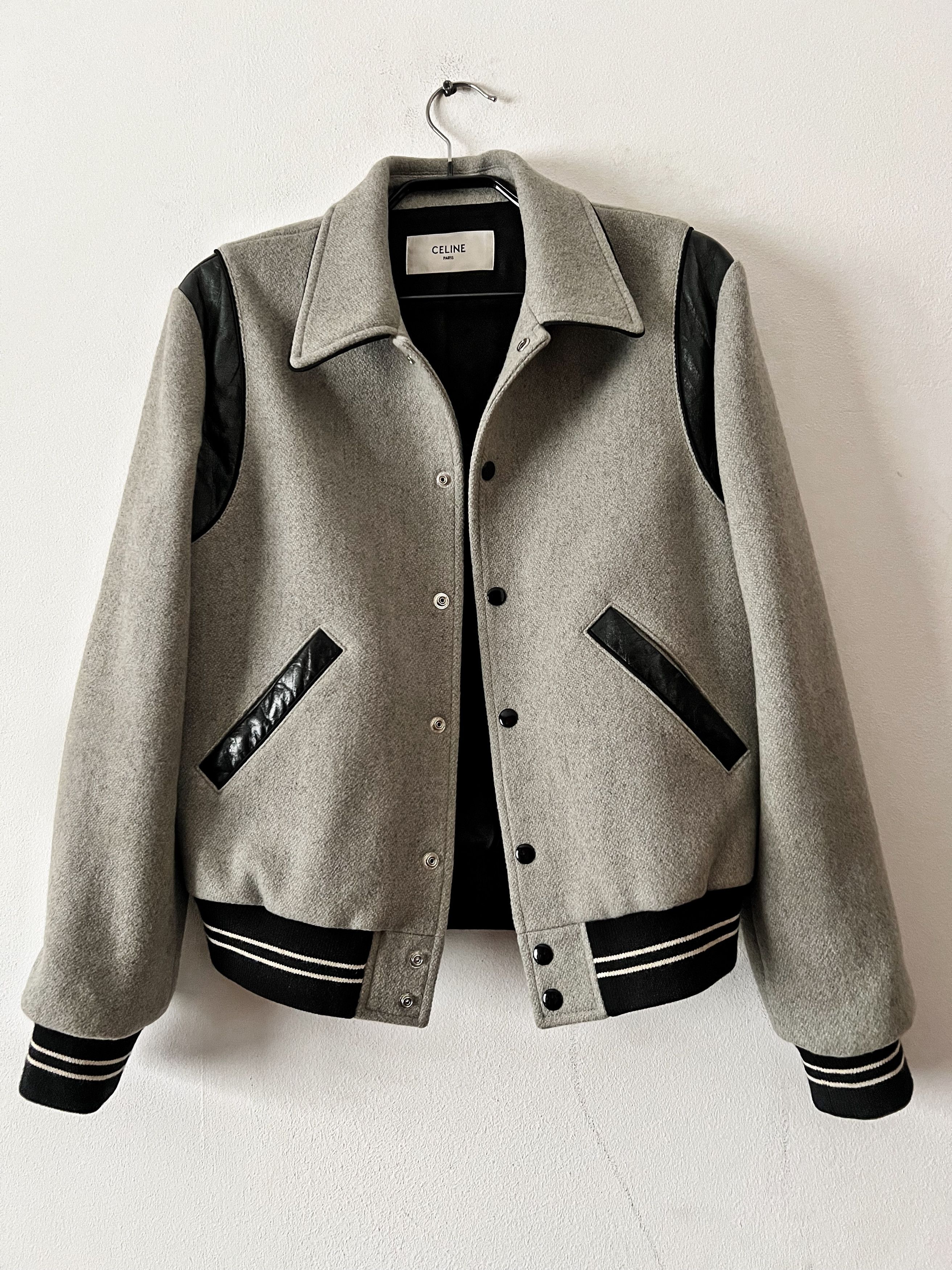 Celine × Hedi Slimane FW 19 Runway “Unlock Your Fantasies” Varsity Size US M / EU 48-50 / 2 - 11 Thumbnail