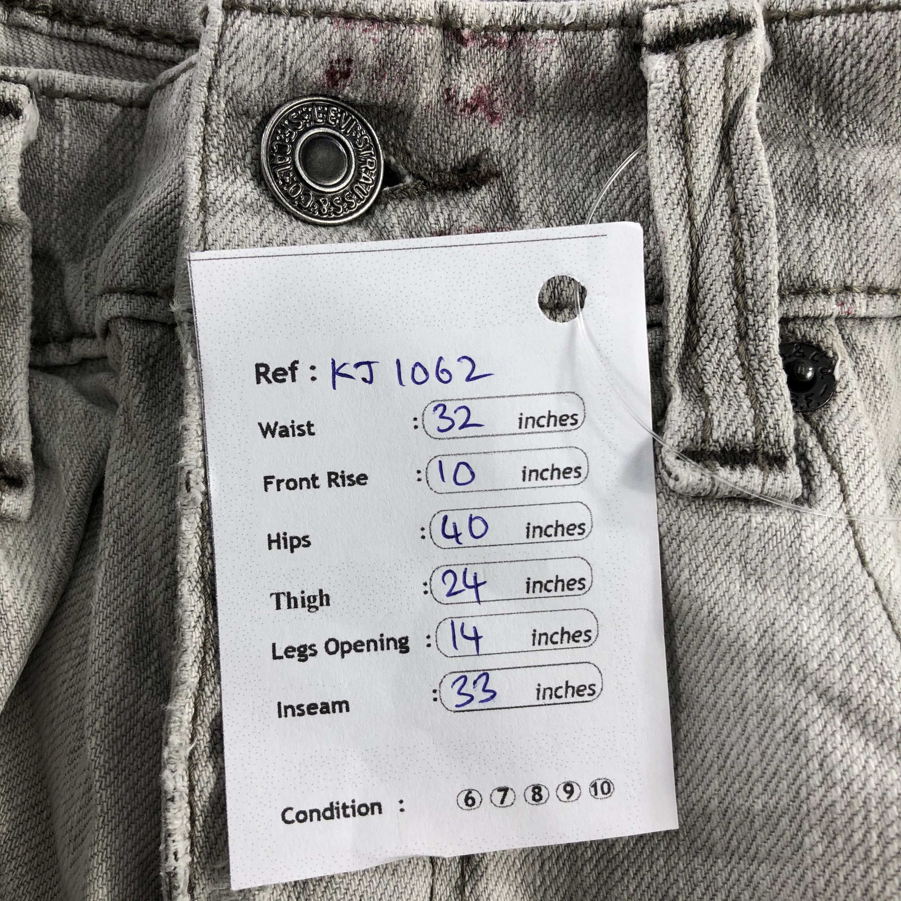Levi's Levi's 511 Jeans Faded Gray KJ1062 Size US 32 / EU 48 - 17 Thumbnail