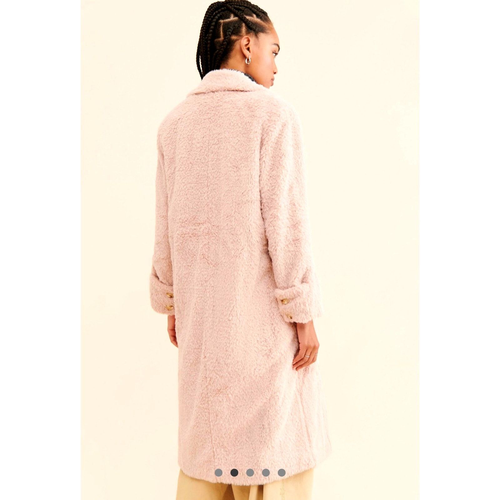 Free People Free People Cuff it Coat Pink size S Size S / US 4 / IT 40 - 5 Thumbnail