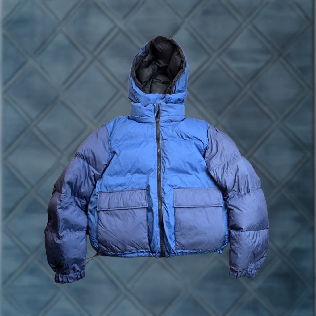 Uniqlo Uniqlo JW Anderson Puffer Jacket Womens S Blue Reversible Hooded Zip Short Casual City Winter Fall Mens Womens Girls Size S / US 4 / IT 40 - 1 Thumbnail