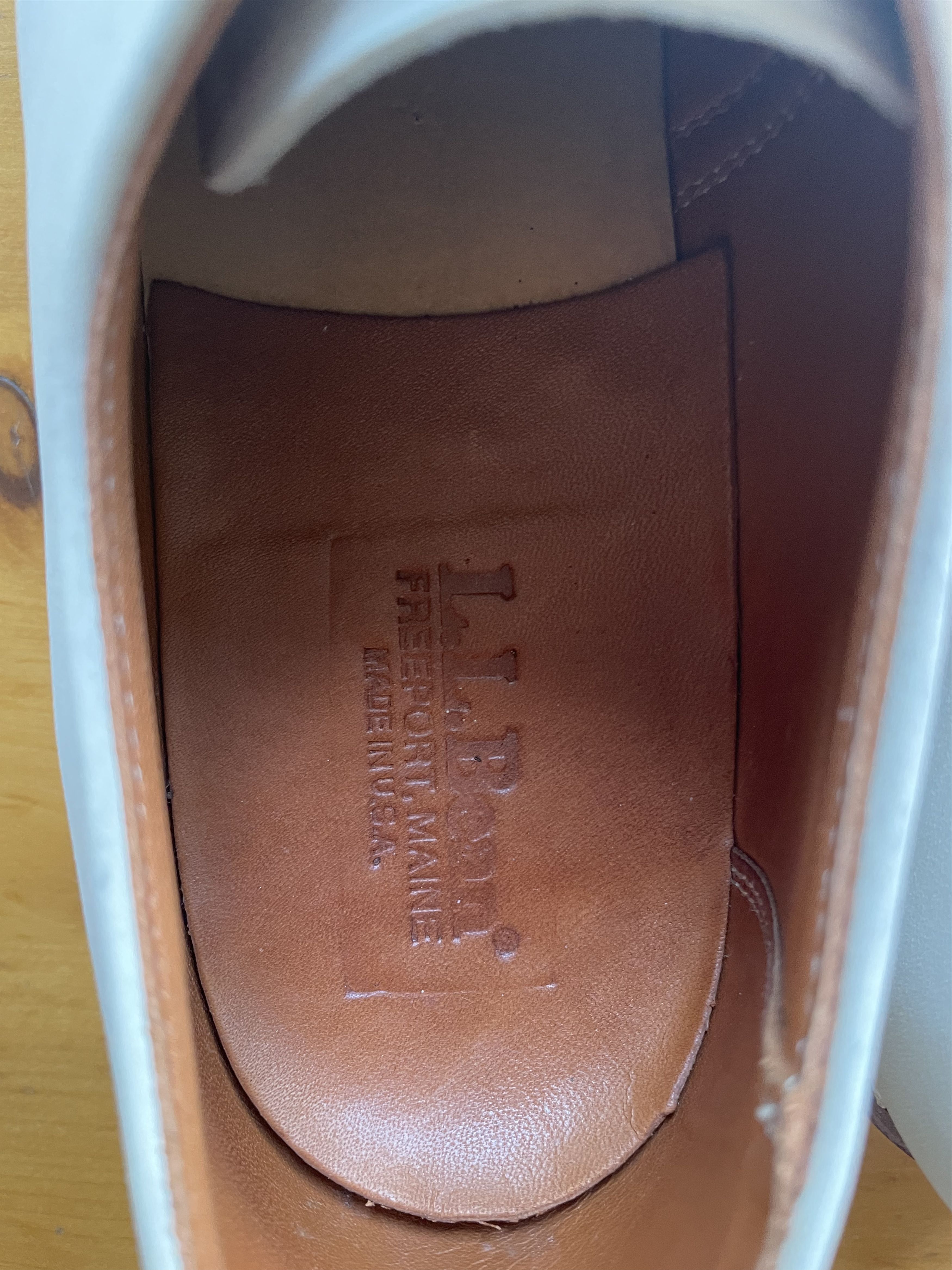 L.L. Bean 70's White Bucks Size US 11 / EU 44 - 4 Thumbnail