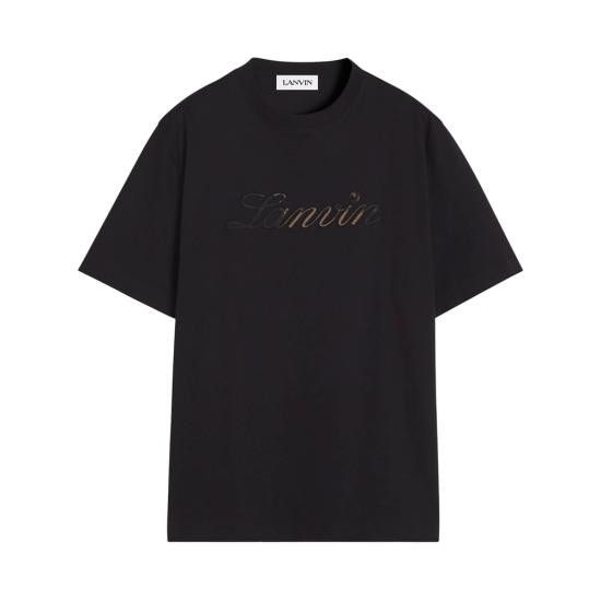 Lanvin LANVIN Men T-Shirts RM TS0115 J171 P25 10 BLACK Size US M / EU 48-50 / 2 - 1 Thumbnail
