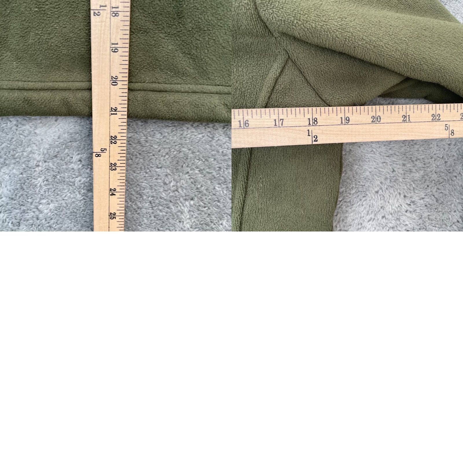 Patagonia VINTAGE Patagonia Jacket Womens Small Green Synchilla Sherpa Fleece Coat Mock Jacket Zip Full Zip Pockets 90s USA Outdoor Casual Travel Size S / US 4 / IT 40 - 8 Thumbnail