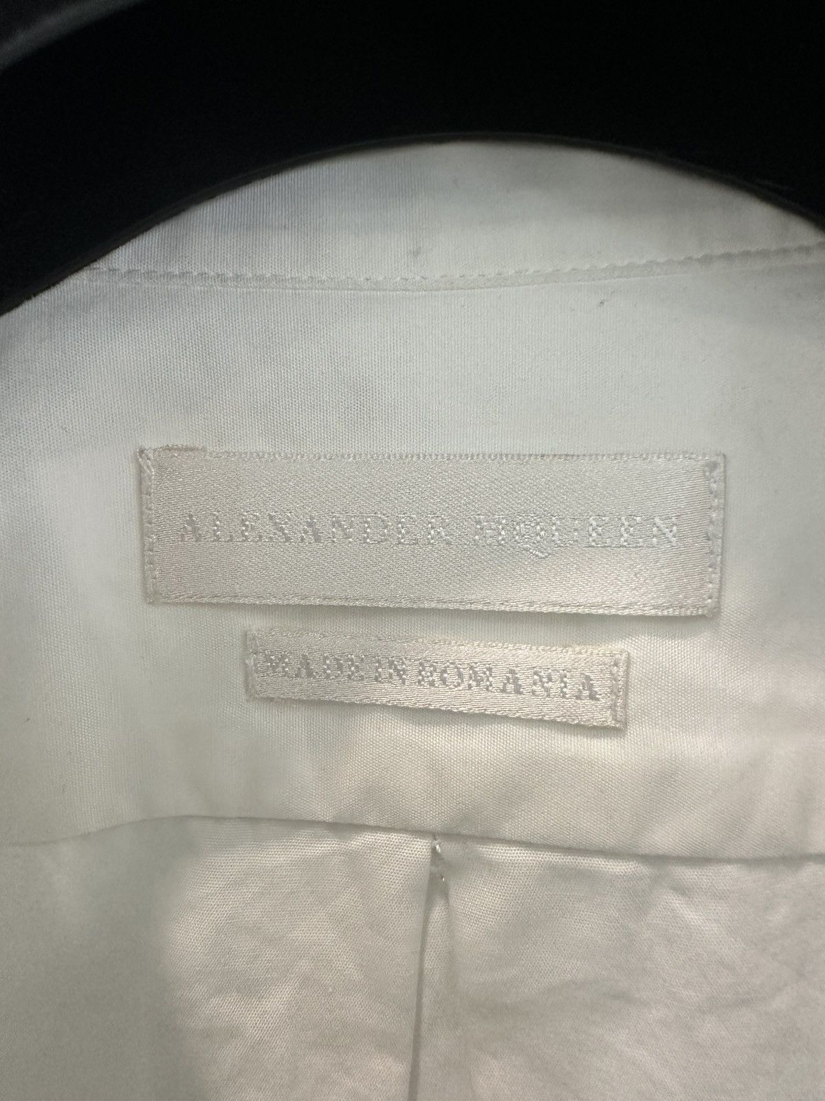 Alexander McQueen Alexander Mcqueen Double Collar Shirt Size US M / EU 48-50 / 2 - 5 Thumbnail