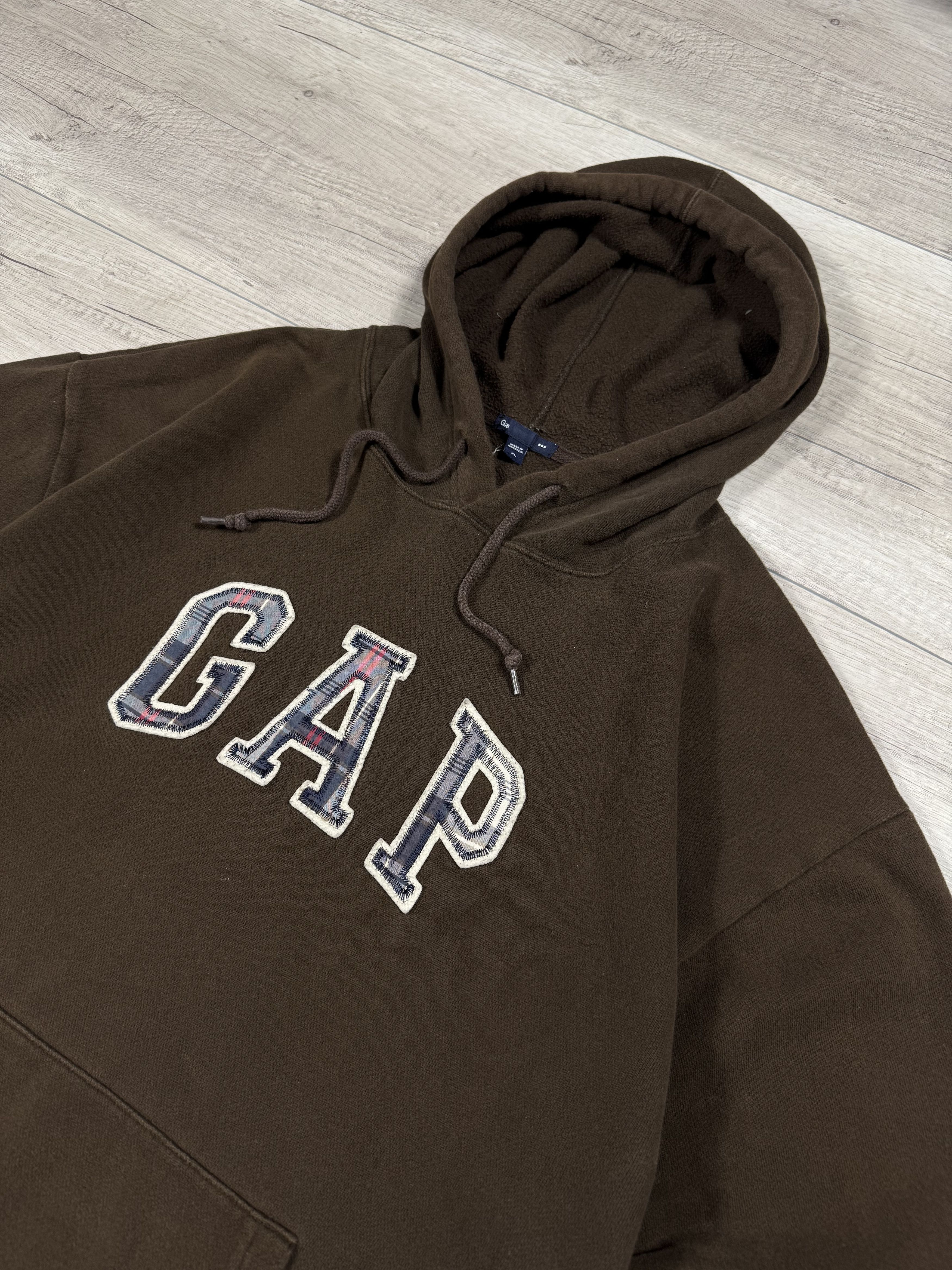 Gap Gap Brown Hoodies Vintage Travis Scott Style Size US XL / EU 56 / 4 - 3 Thumbnail