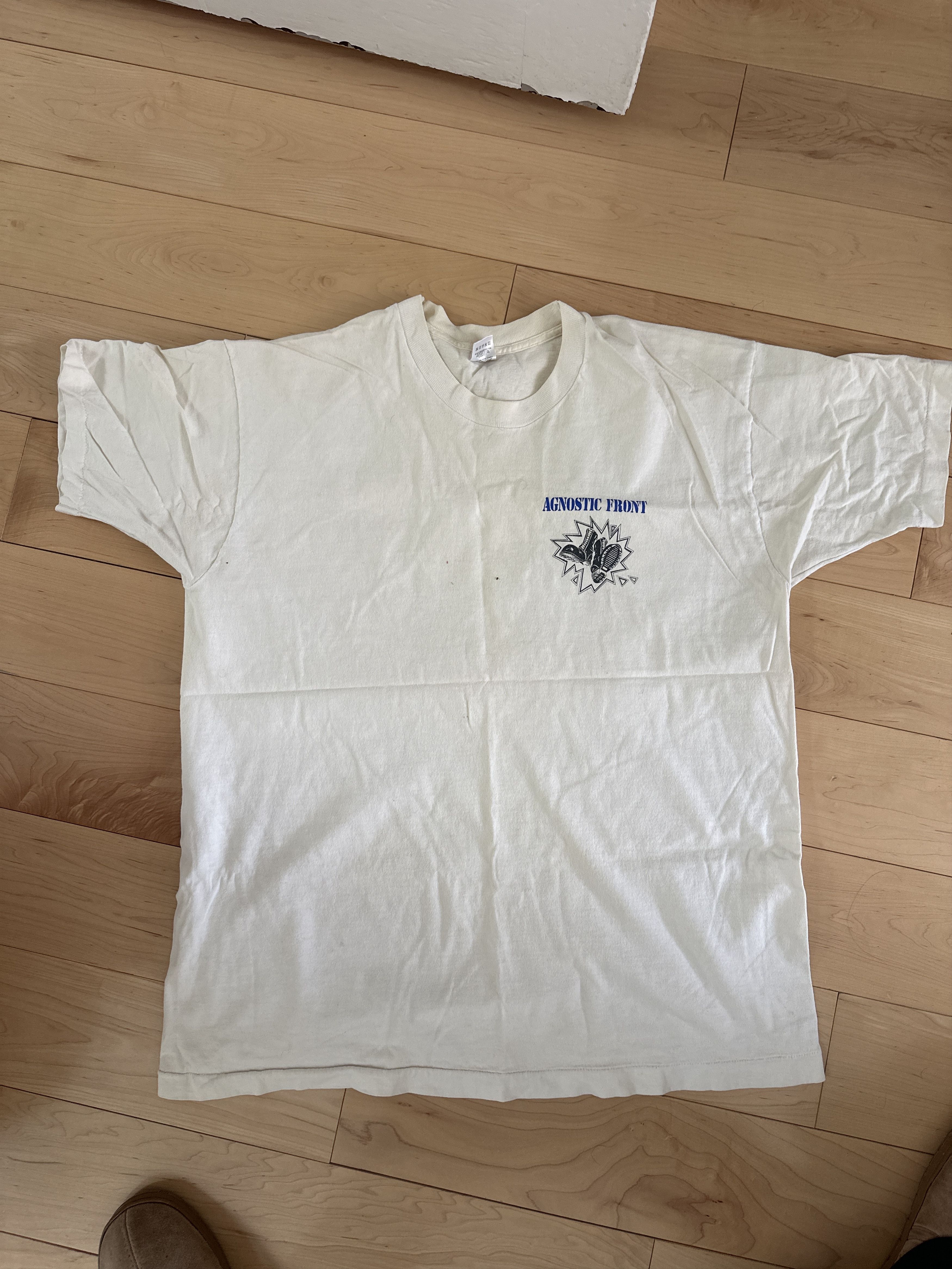 Other Agnostic Front early 90s tee Size US XL / EU 56 / 4 - 2 Thumbnail