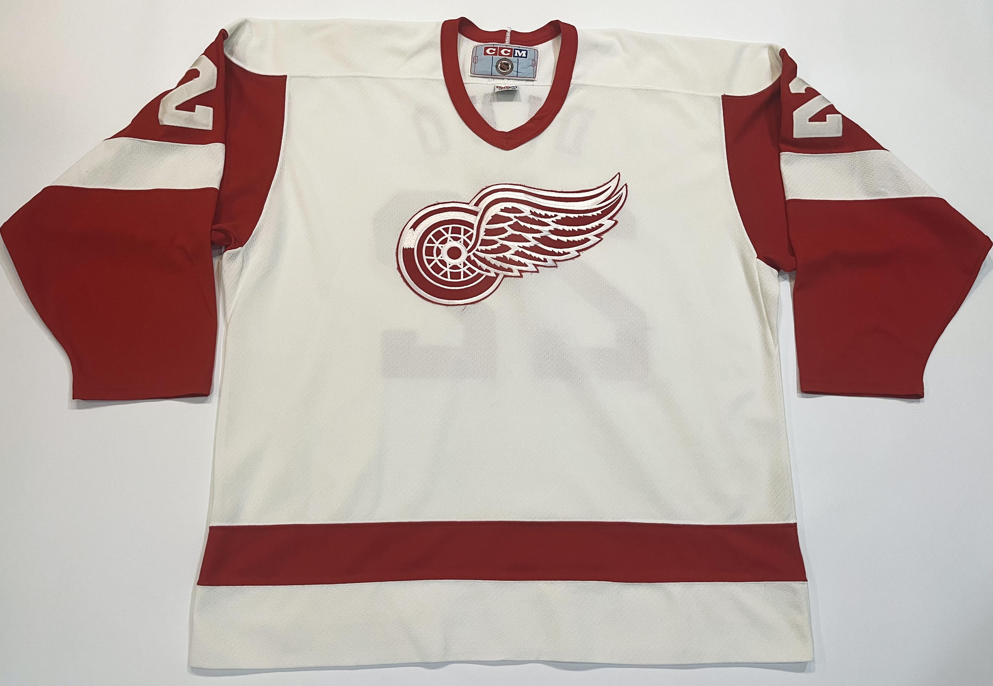 Ccm × NHL CCM Detroit Red Wings DINO #22 NHL Hockey Jersey Size US XL / EU 56 / 4 - 1 Thumbnail