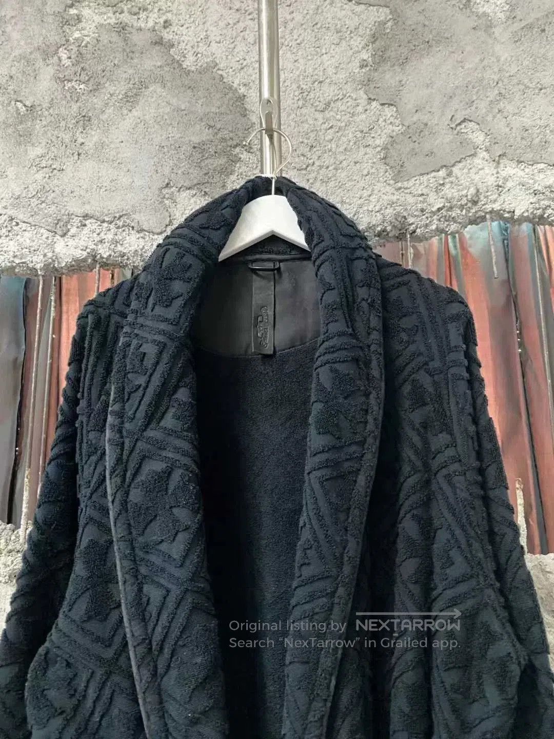 Chrome Hearts black patterned cross flower bathrobe. Size US M / EU 48-50 / 2 - 3 Thumbnail