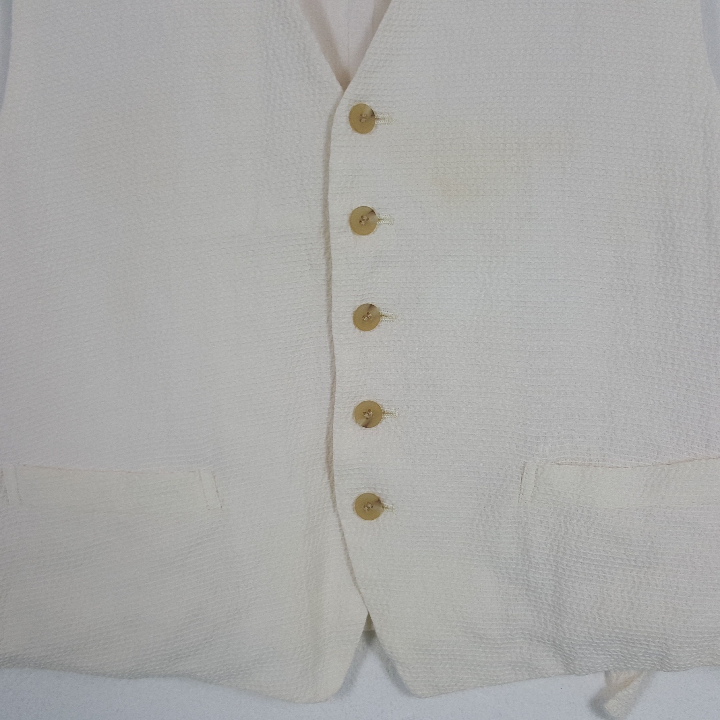 Issey Miyake × Japanese Brand × Vintage Vintage Issey Miyake Japanese Designer Vest Jacket Size US M / EU 48-50 / 2 - 2 Thumbnail