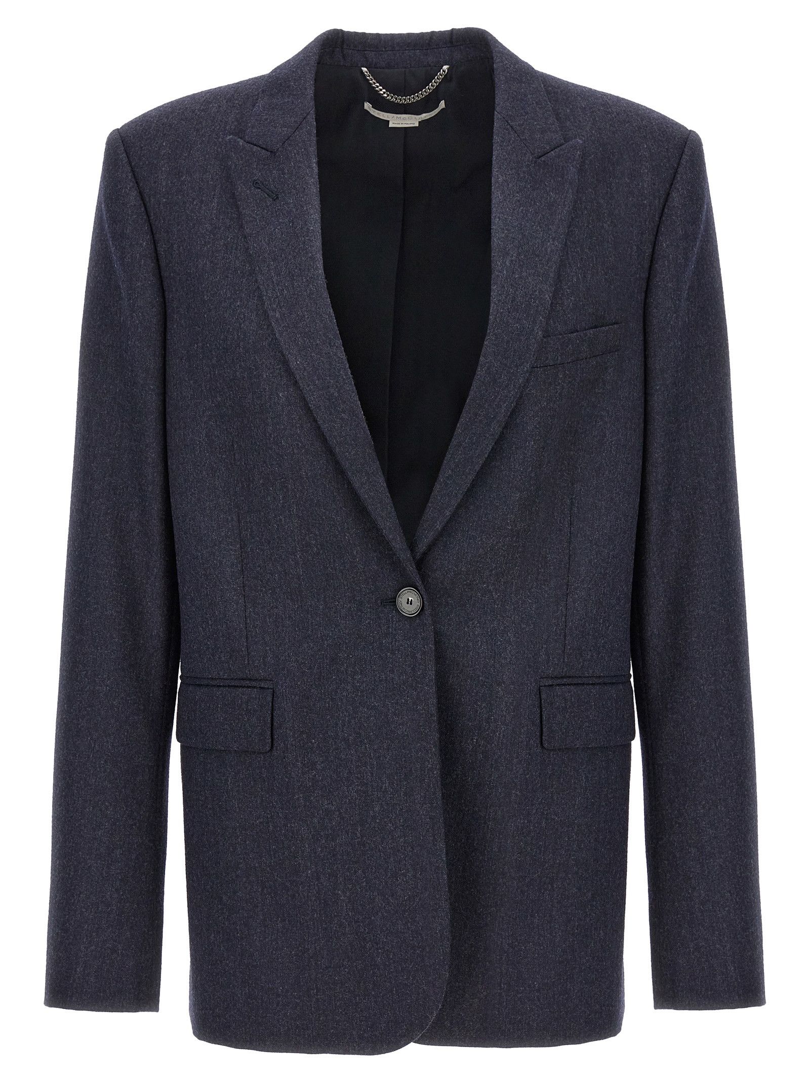 Stella McCartney Single-Breasted Wool Blazer Size M / US 6-8 / IT 42-44 - 1 Thumbnail