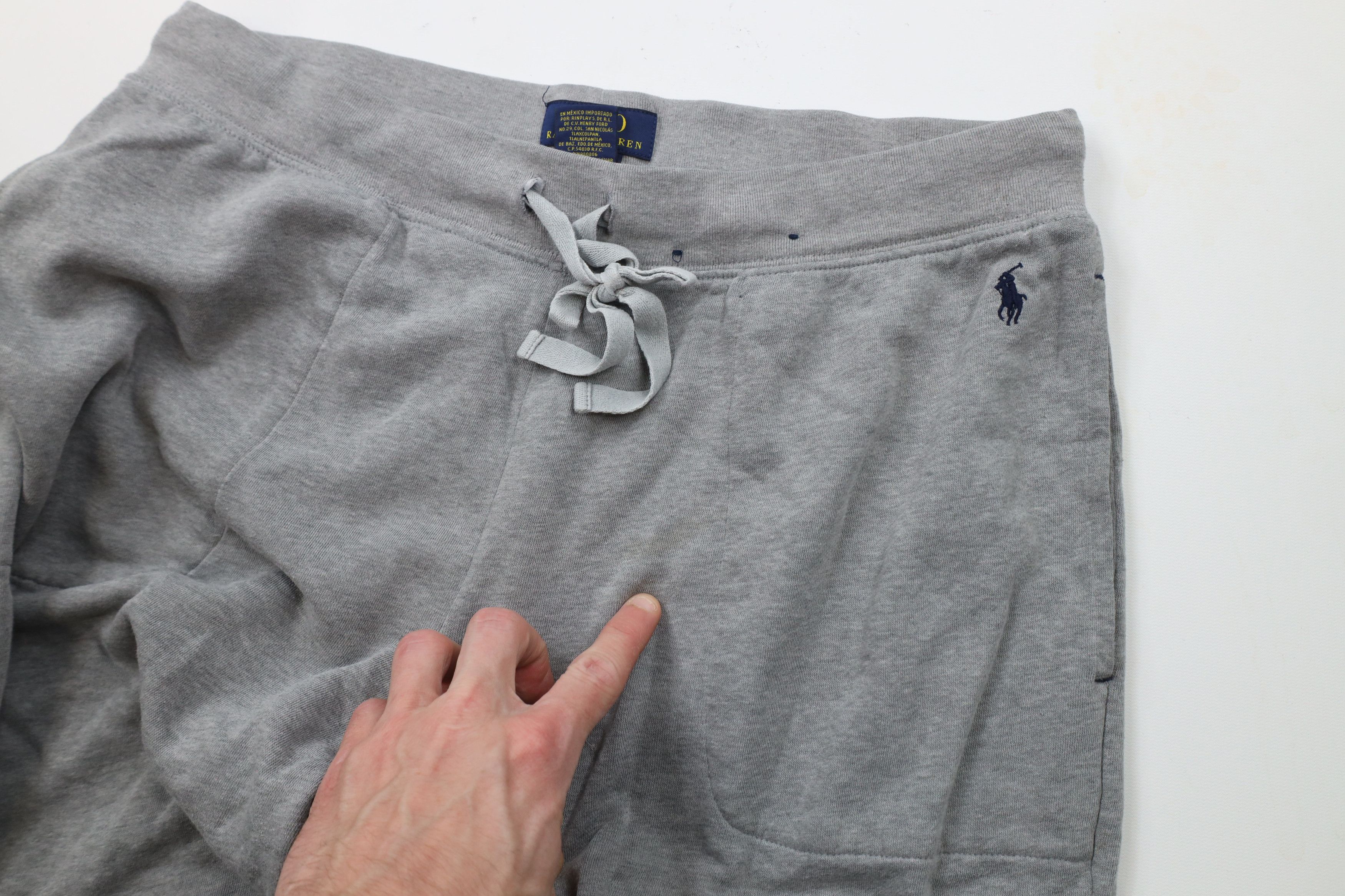 Ralph Lauren × Vintage Vintage Ralph Lauren Lightweight Cuffed Sweatpants Joggers Size US 38 / EU 54 - 7 Thumbnail