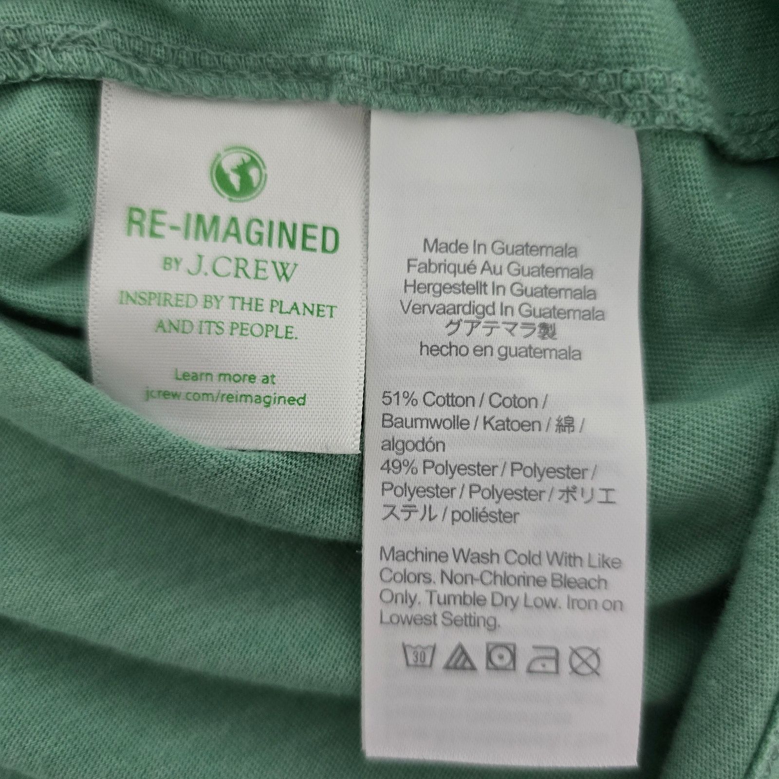 J.Crew J. Crew Washed Jersey Tee Tshirt L Short Sleeve Crew neck Size US L / EU 52-54 / 3 - 10 Thumbnail