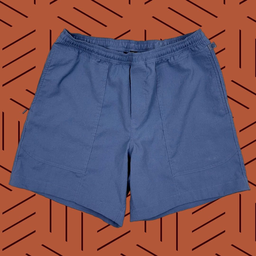 Lululemon Lululemon Relaxed Fit Shorts Mens Large 7" Woven Oasis Blue Active Run M7BGXS Size US 33 - 1 Thumbnail
