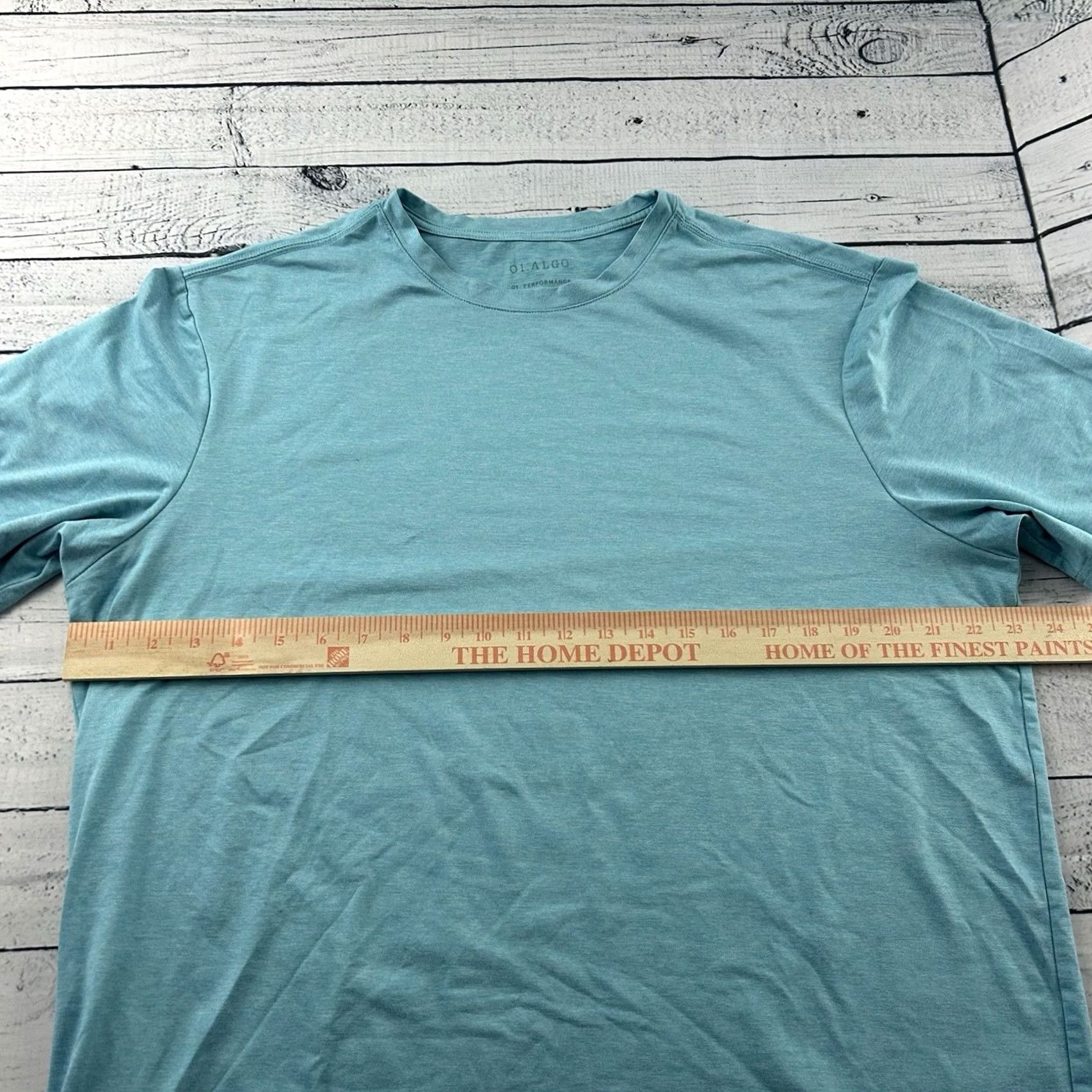 Vintage 01.Algo Performance Short Sleeve T Shirt Men's XL Blue UPF 40 Size US XL / EU 56 / 4 - 4 Thumbnail