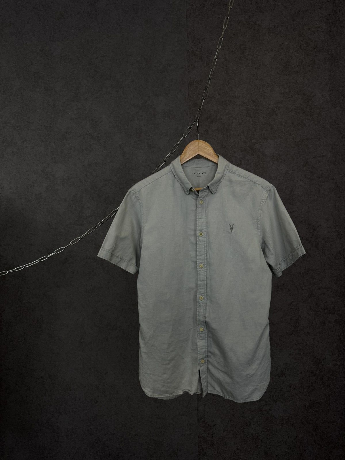 Allsaints Allsaints designer logo shirt Size US S / EU 44-46 / 1 - 1 Thumbnail