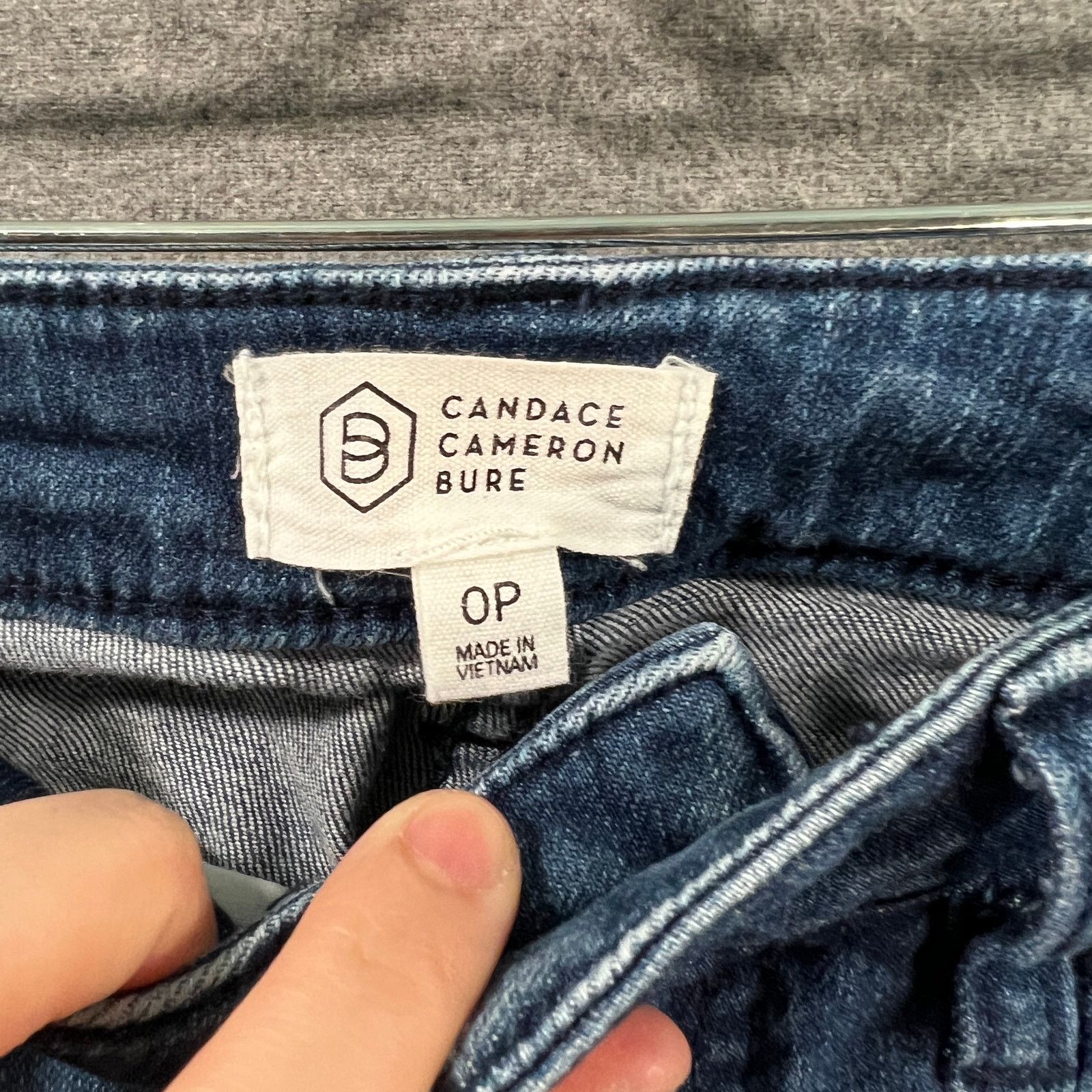 Other Candace Cameron Bure Pacific Denim Cropped Jean Indi Zuma Size 25" / US 0 / IT 36 - 3 Thumbnail