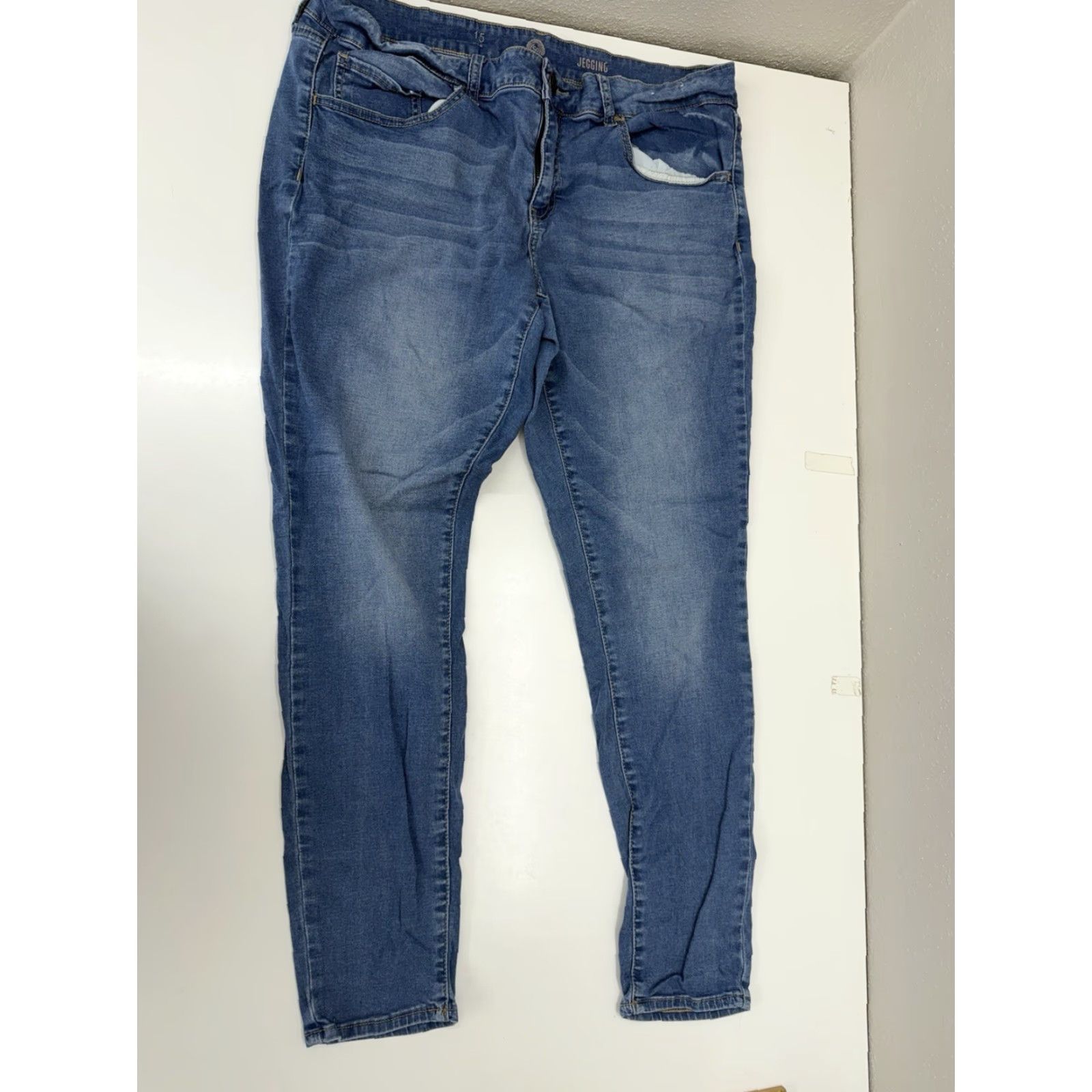 Denime SO Juniors Jeans Size 15 Jegging Skinny Denim Size 36" / US 14 / IT 50 - 3 Thumbnail