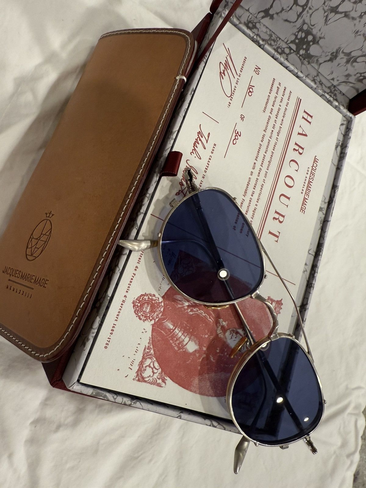 Jacques Marie Mage Jacques Marie Mage Harcourt Sunglasses Very Good Condition Size ONE SIZE - 1 Thumbnail
