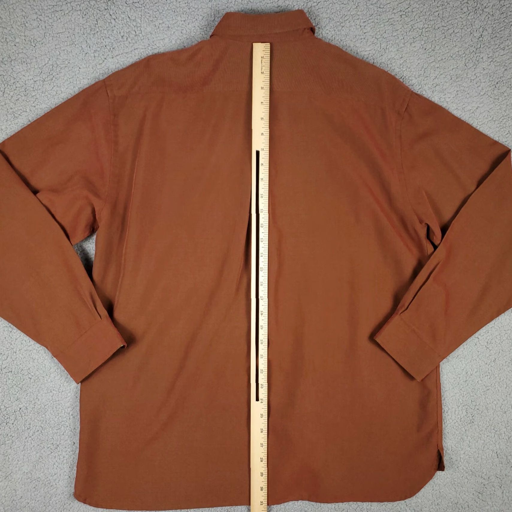 Ted Baker VINTAGE Ted Baker Button-Up Shirt Brown Size 3 Long Sleeve Casual Mens Size US S / EU 44-46 / 1 - 5 Thumbnail