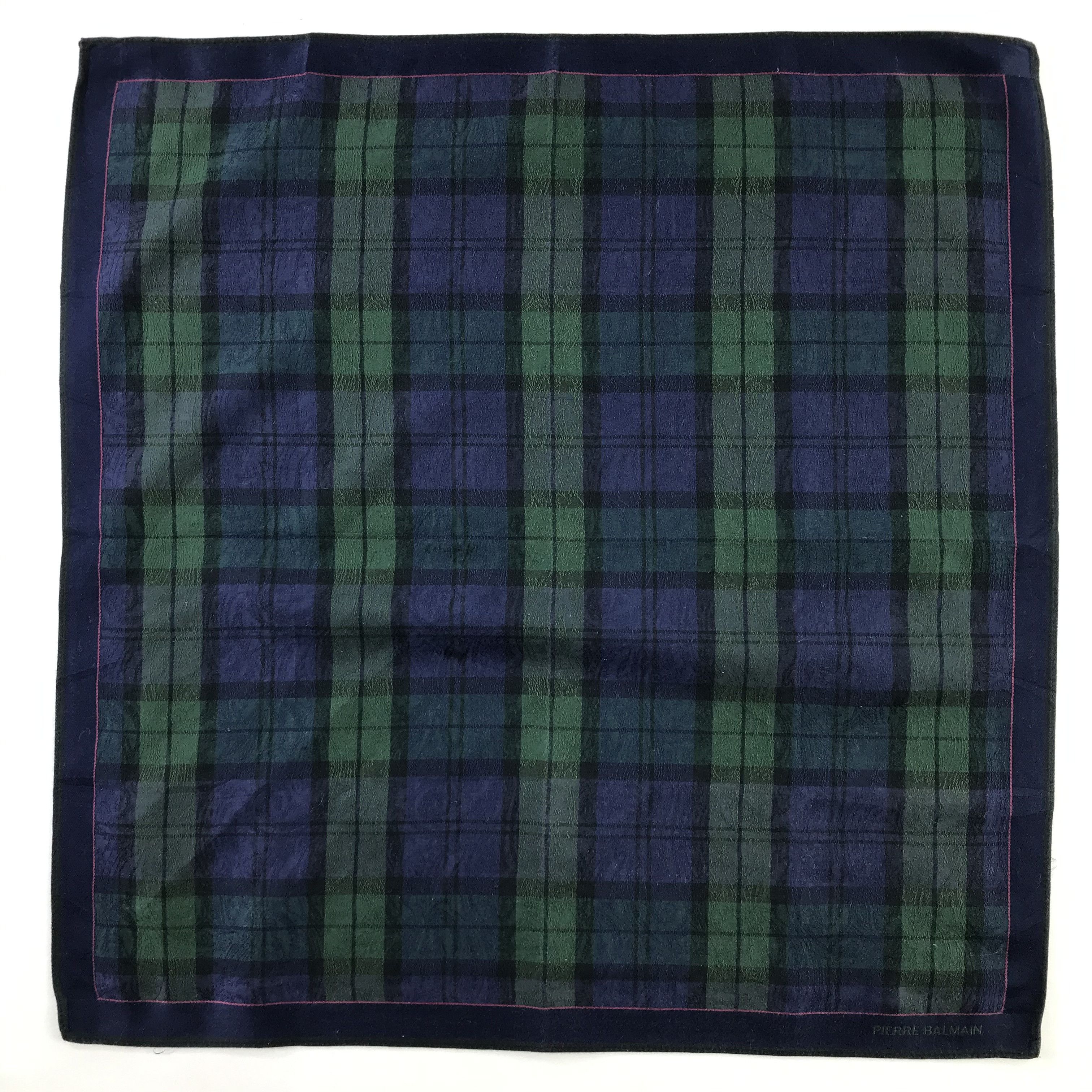 Pierre Balmain × Vintage Pierre Balmain Bandana / Handkerchief / Neckerchief - S492 Size ONE SIZE - 1 Thumbnail