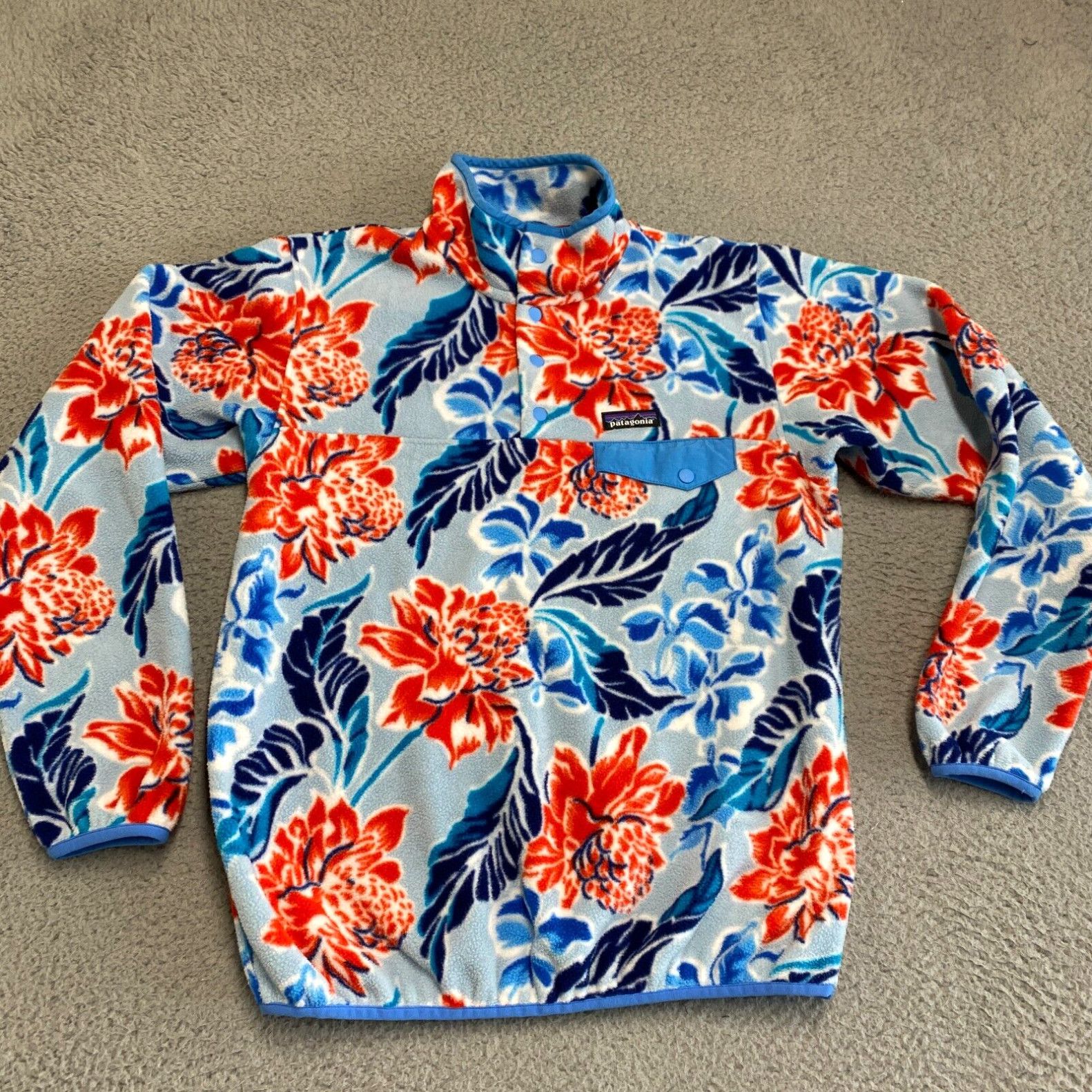 Patagonia synchilla floral best sale