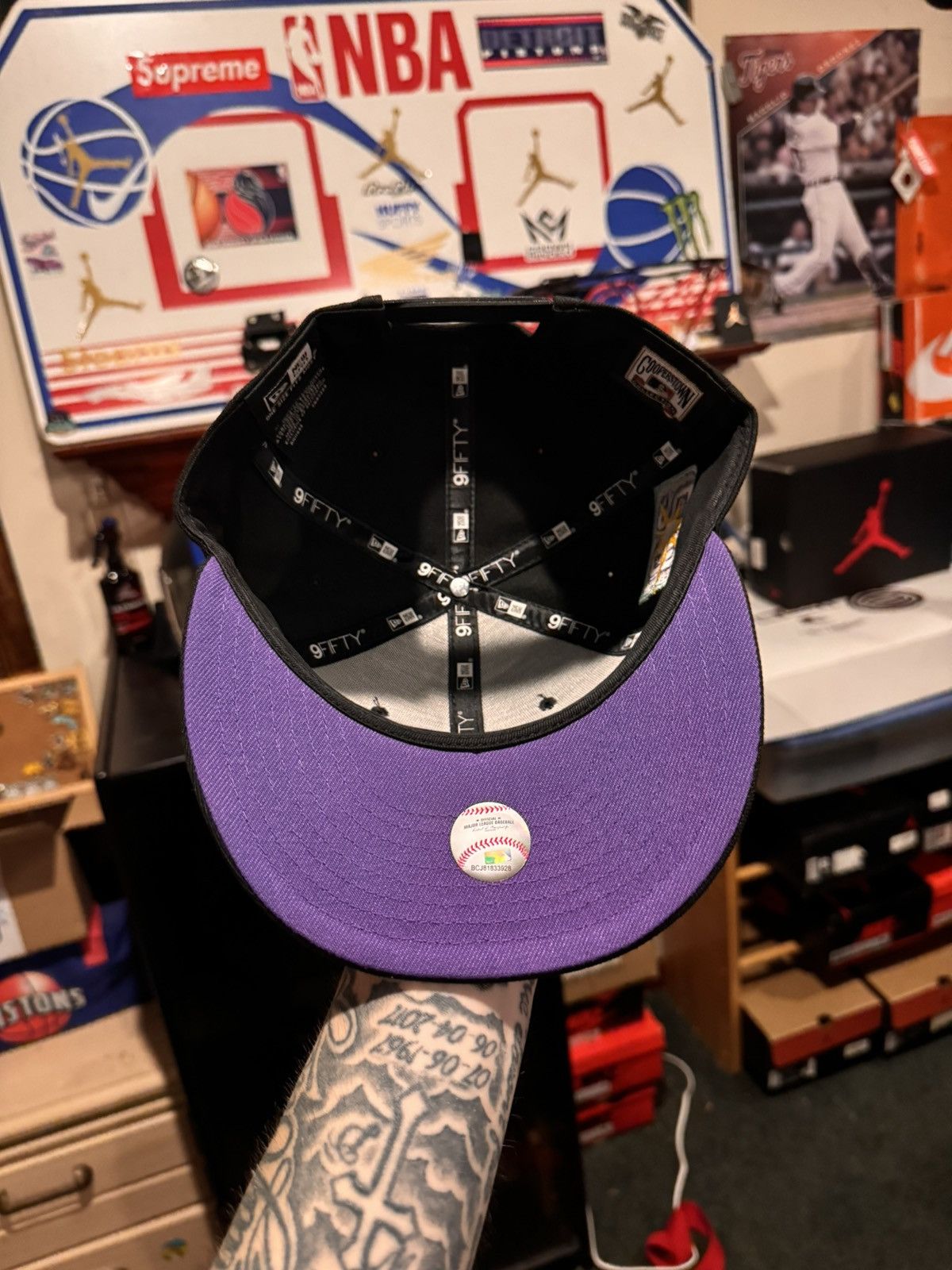 New Era New era 9fifty Tampa Bay Devil rays Size ONE SIZE - 4 Thumbnail