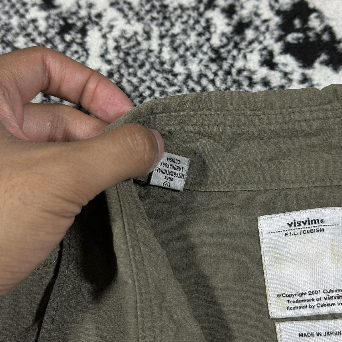 Visvim VISVIM AHAB SHIRT ARMY Size US M / EU 48-50 / 2 - 4 Thumbnail