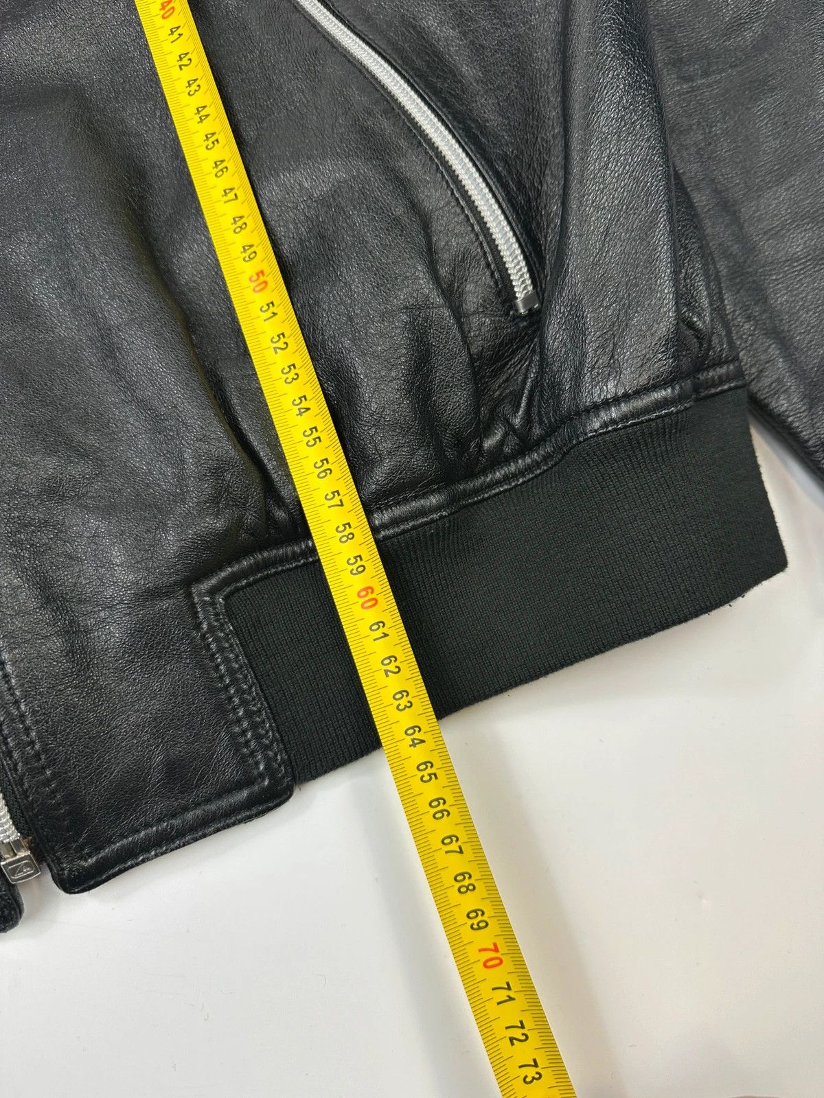 Versace Jeans Couture Versace Couture Multi Zip Black Soft Glossy Leather Jacket Size US XL / EU 56 / 4 - 12 Thumbnail