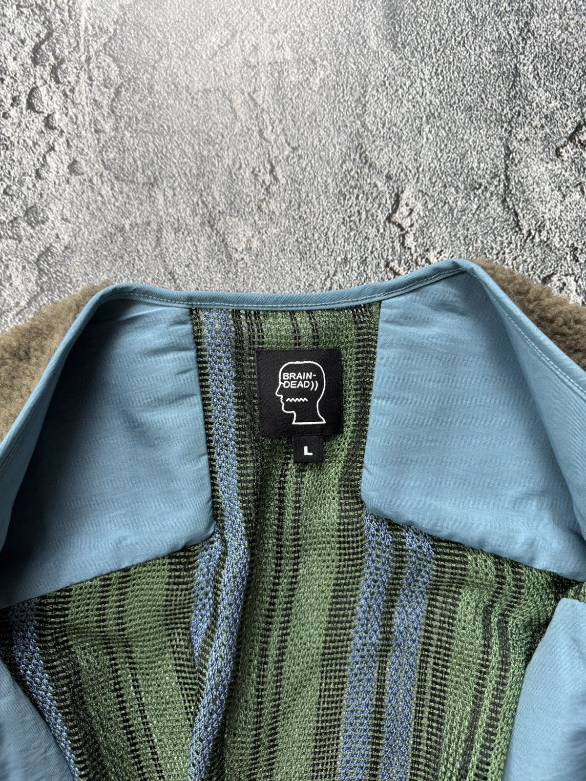 Brain Dead Brain Dead Sherpa Tactical Vest Brown/Sky Size L Size US L / EU 52-54 / 3 - 11 Thumbnail