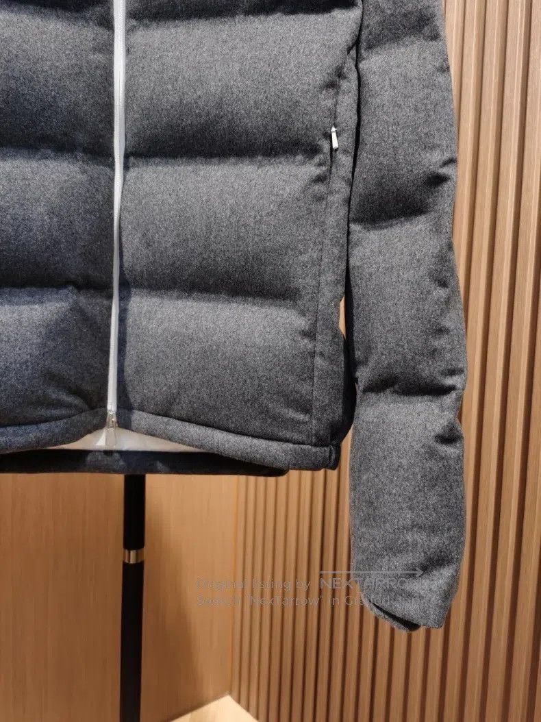 Brunello Cucinelli Brunello Cucinelli Wool flannel down jacket Size US S / EU 44-46 / 1 - 5 Thumbnail