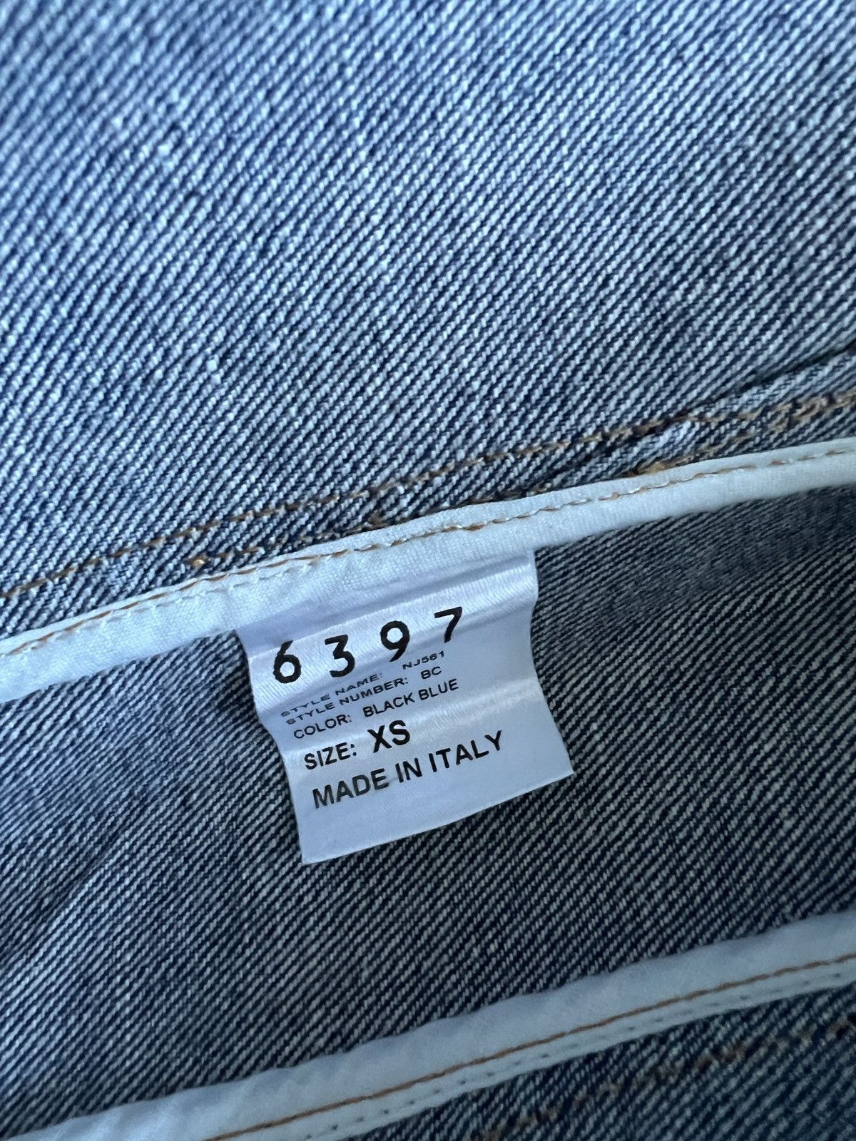 6397 [Rare] 6397 denim/leather jacket Size XS / US 0-2 / IT 36-38 - 7 Thumbnail
