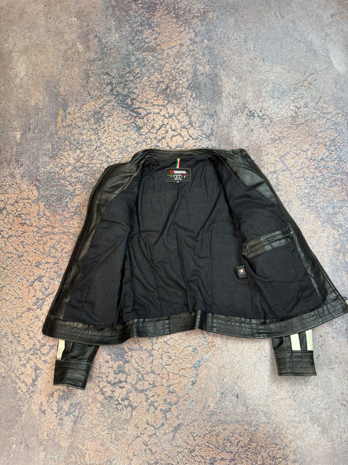 Harley Davidson Vintage Y2K Leather Jacket Bomber Opium Red Bul Style Size M / US 6-8 / IT 42-44 - 3 Thumbnail
