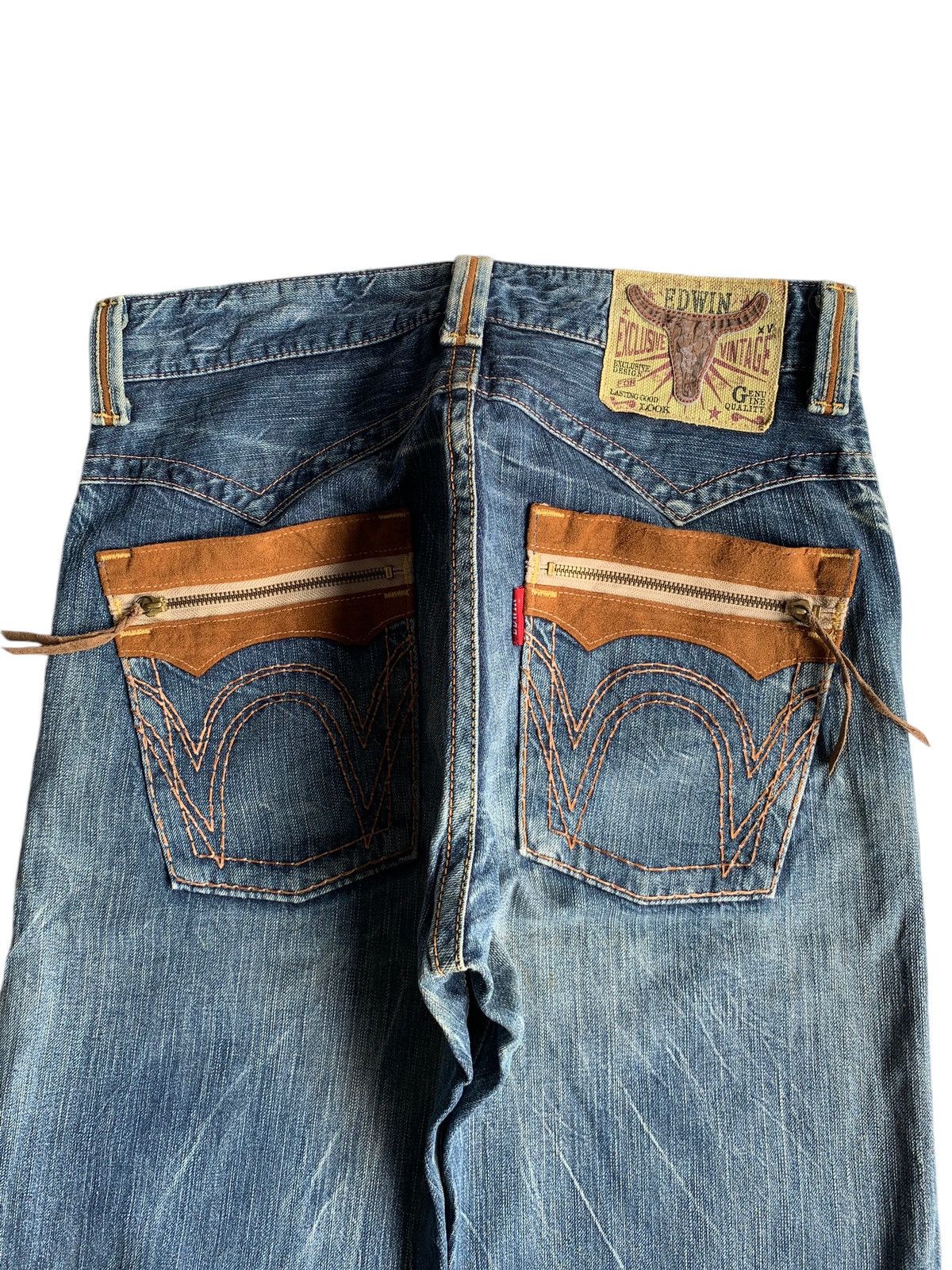 Edwin × If Six Was Nine EDWIN EXCLUSIVE XV NAVAJO STYLE FADED & RUSTY DENIM Size US 33 - 6 Thumbnail