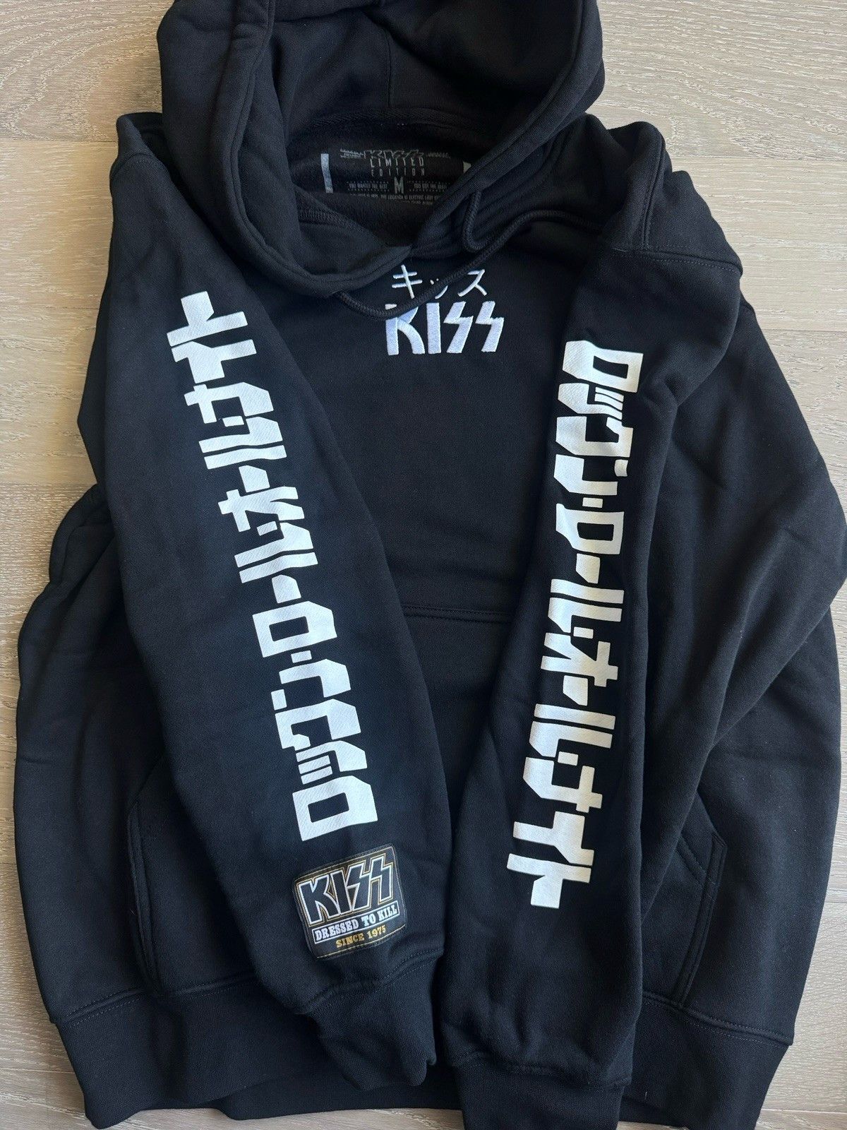 KISS LARGE KISS Rock and Roll All Nite Single Sweatshirt Hoodie Size US L / EU 52-54 / 3 - 4 Thumbnail