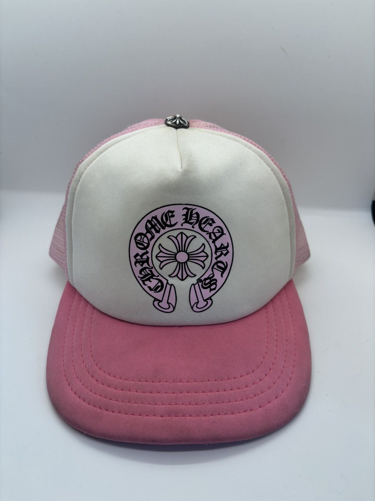 Chrome Hearts Chrome hearts pink horseshoe trucker hat Size ONE SIZE - 1 Thumbnail