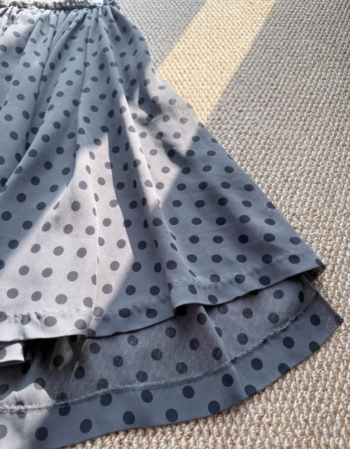 Comme des Garcons Comme des Garçons Irregular Polka Dot Skirt K23 Size 24" / US 00 / IT 34 - 2 Thumbnail