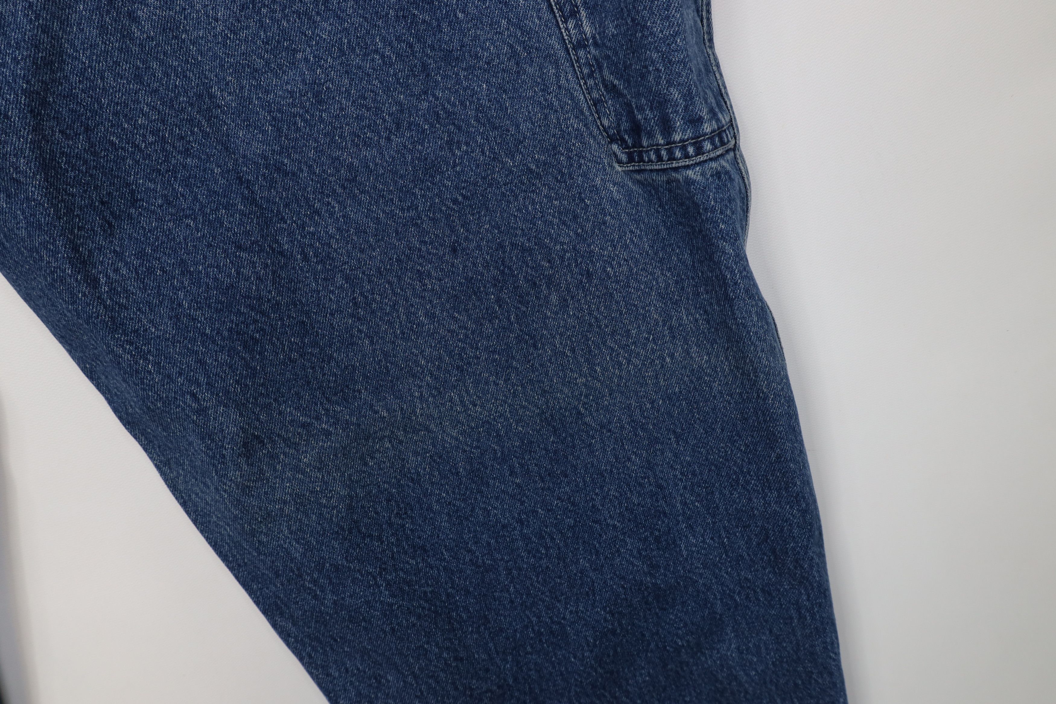 Vintage Vintage 90s Y2K Streetwear Baggy Wide Leg Denim Jeans Blue Size US 44 / EU 60 - 14 Thumbnail