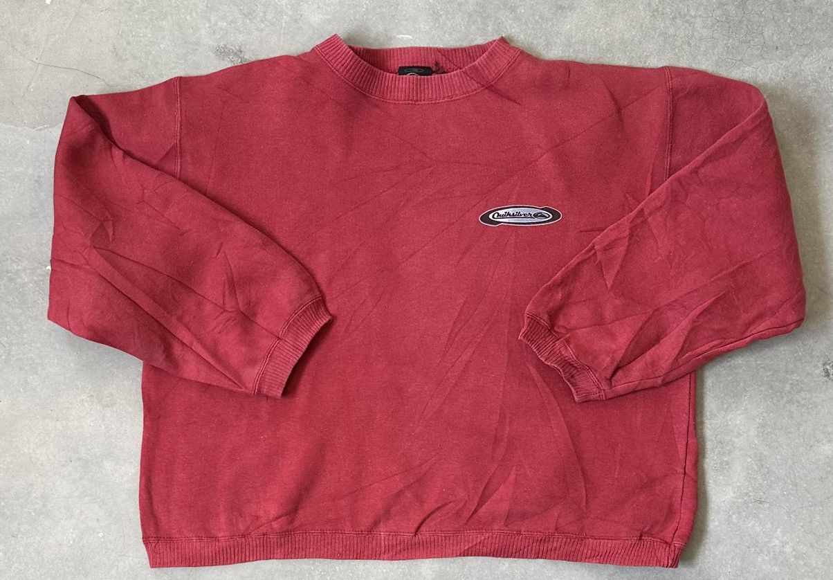 Quiksilver VINTAGE QUIKSILVER CROPPED SWEATSHIRT Size US L / EU 52-54 / 3 - 2 Thumbnail