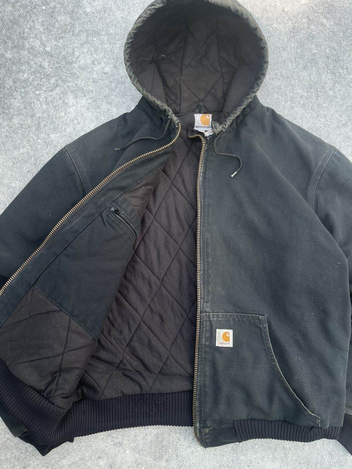 Carhartt Active Jacket Carhartt Vintage J140 BLK Size US XL / EU 56 / 4 - 4 Thumbnail